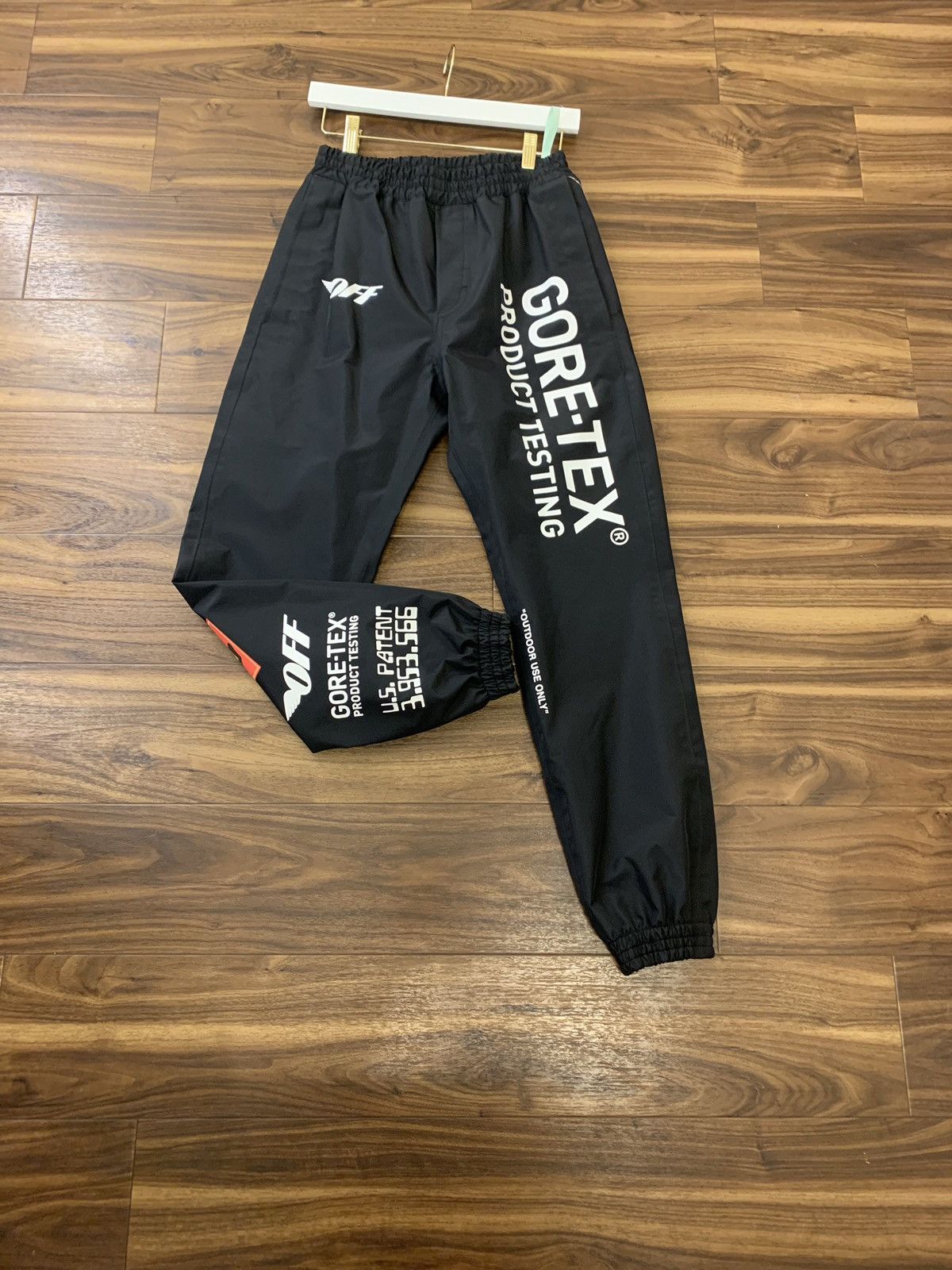 Off-white Black “gortex” Pants 