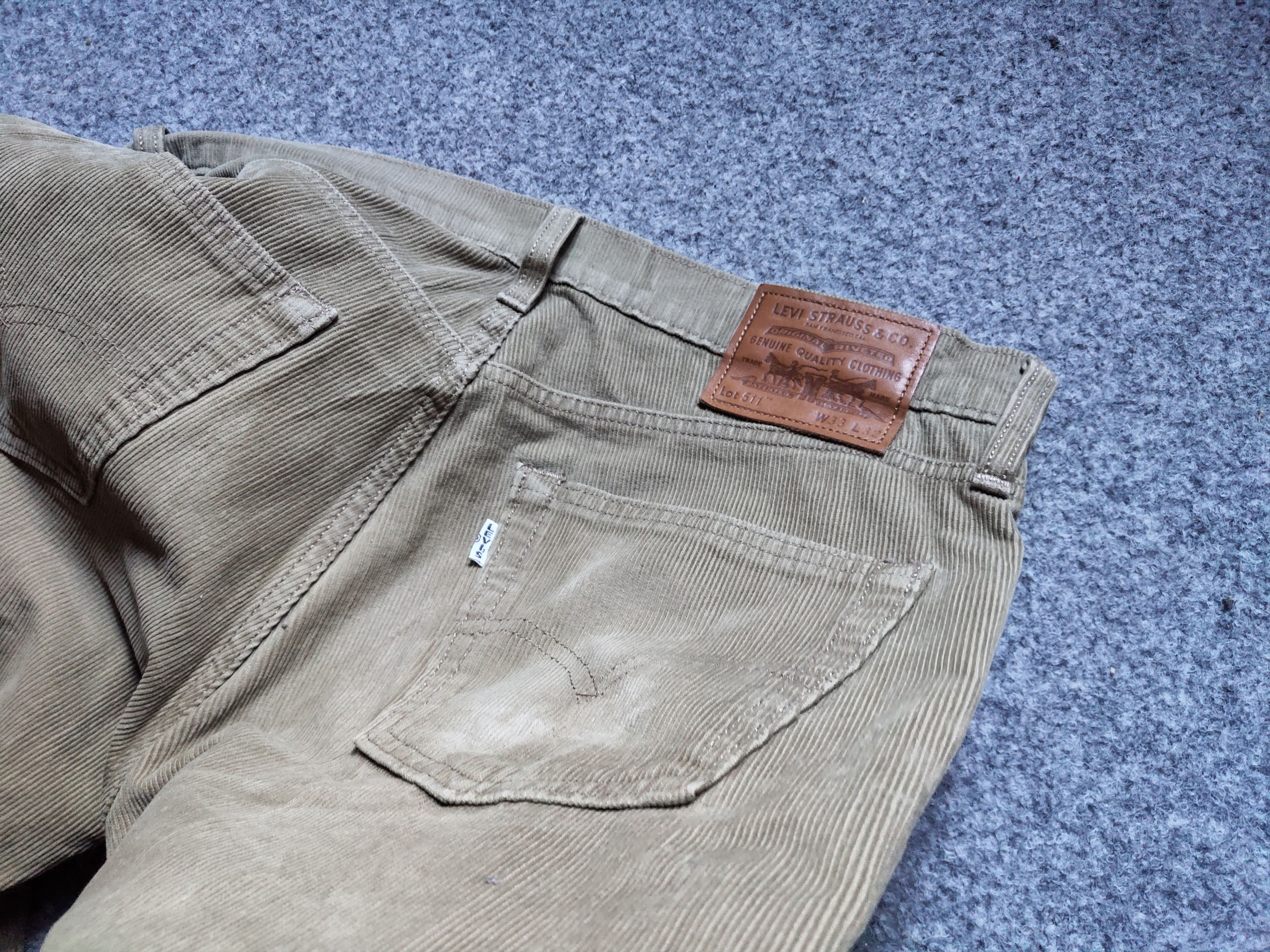Levi's Levi's 511 Premium Velveteen Pants Size US 33 - 23 Thumbnail