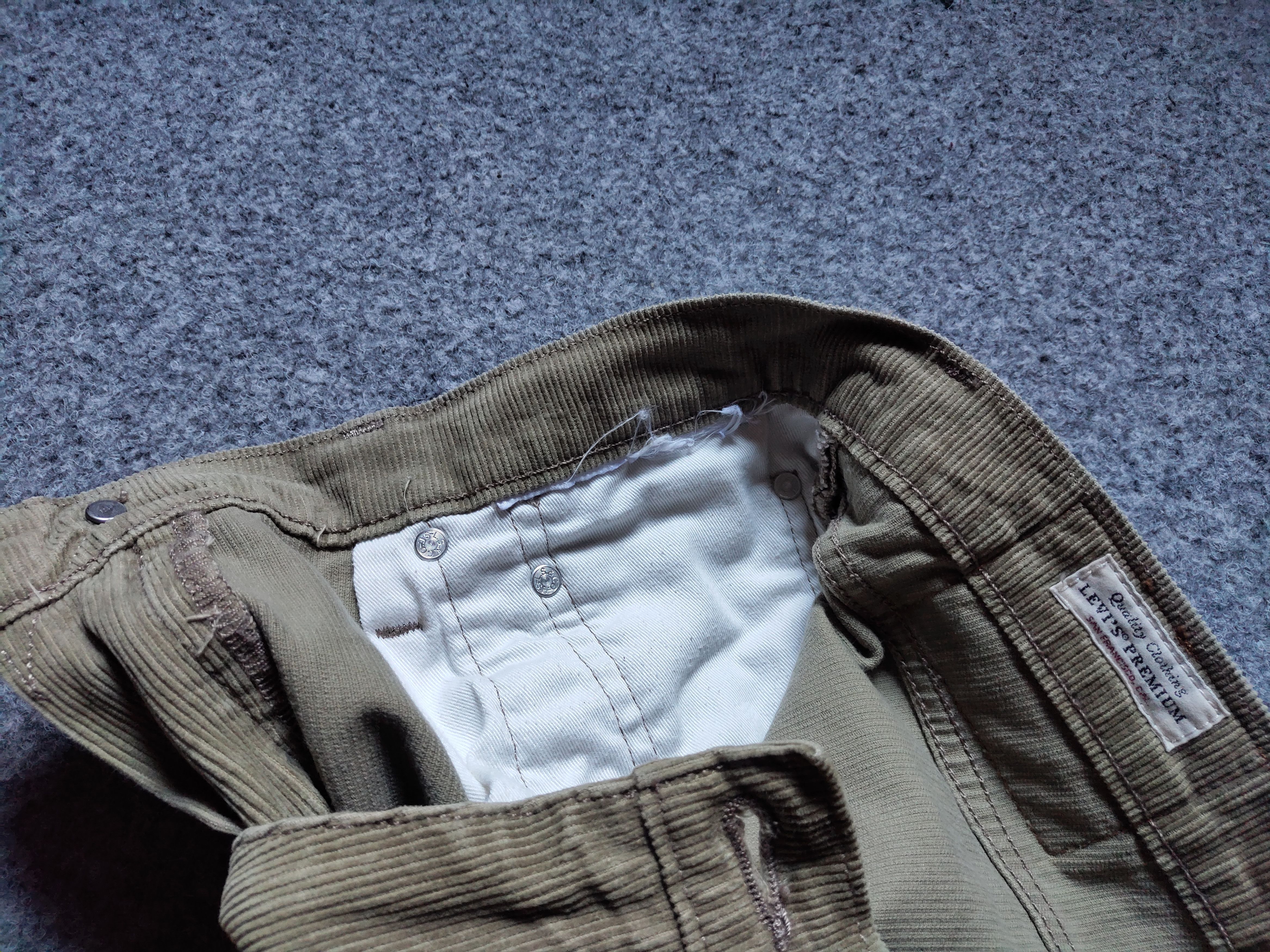 Levi's Levi's 511 Premium Velveteen Pants Size US 33 - 21 Thumbnail