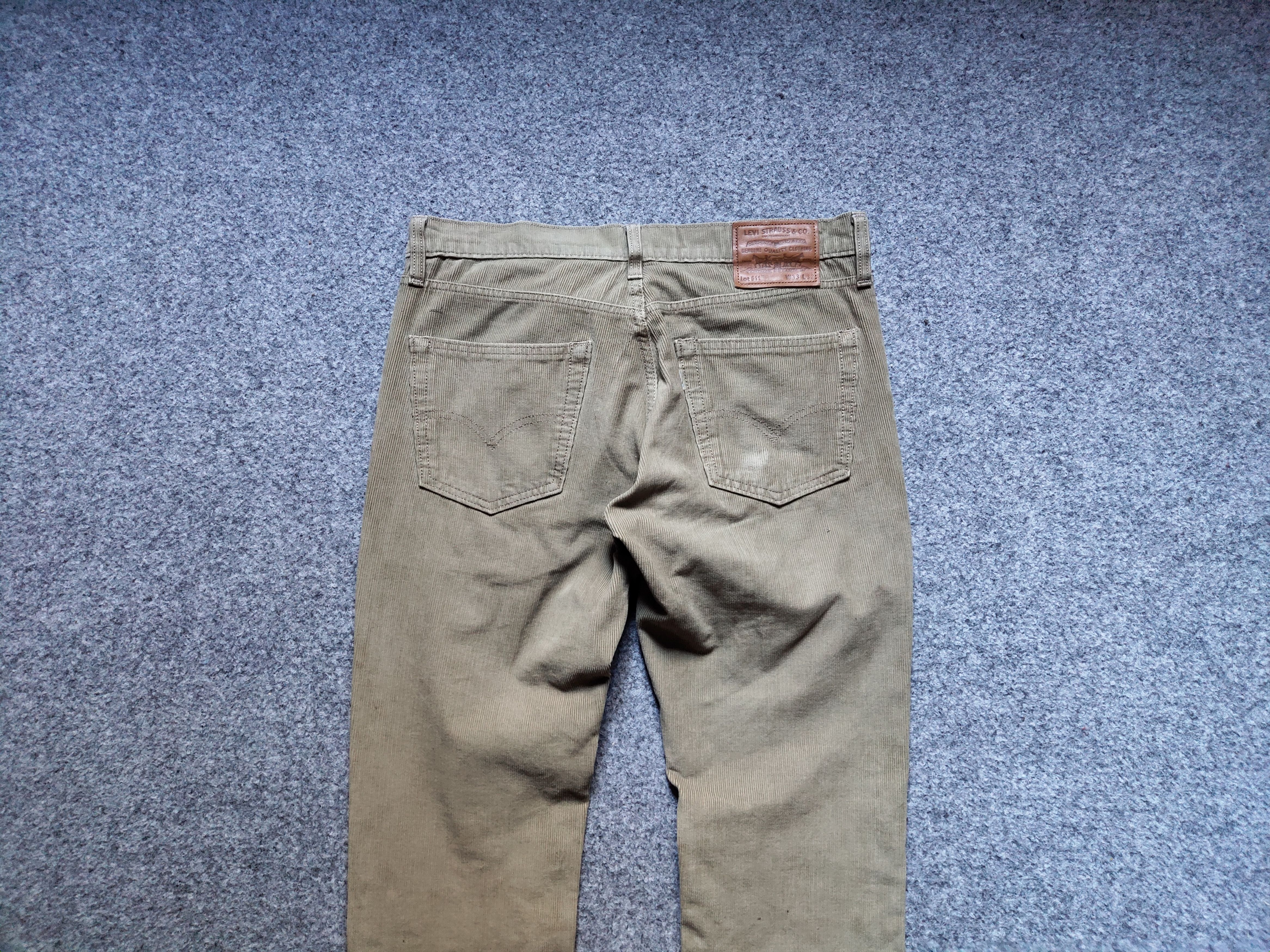 Levi's Levi's 511 Premium Velveteen Pants Size US 33 - 15 Thumbnail