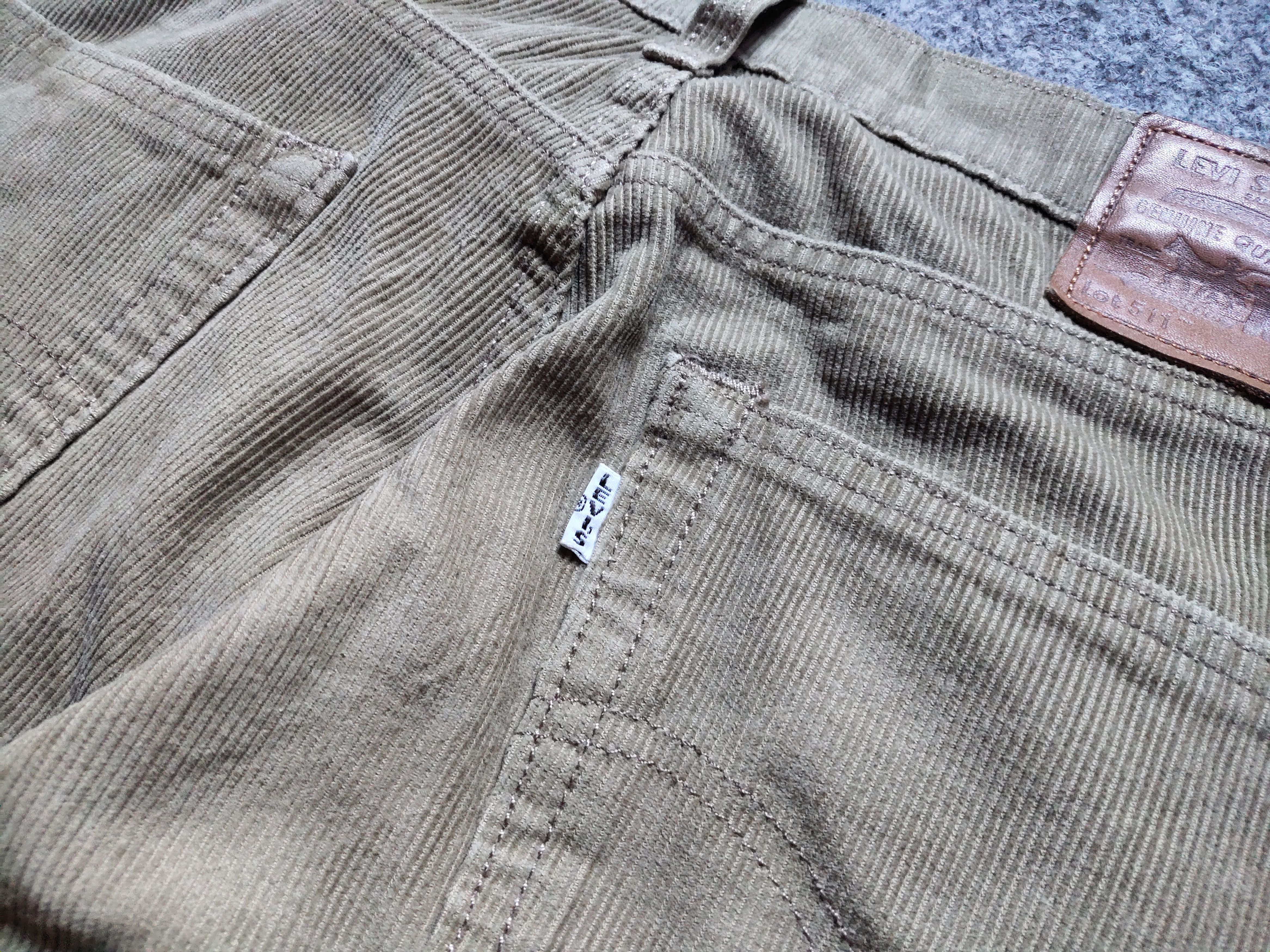Levi's Levi's 511 Premium Velveteen Pants Size US 33 - 18 Thumbnail