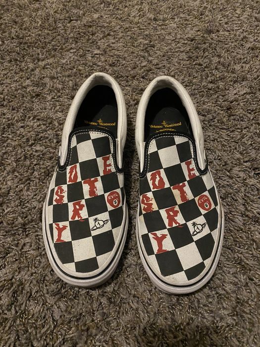 Vivienne westwood vans outlet slip on