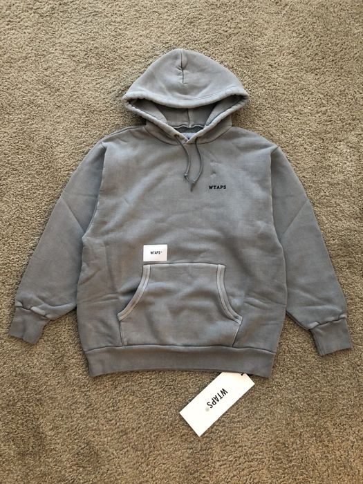 Wtaps WTAPS College Design 03 Hoodie (Gray) | Grailed