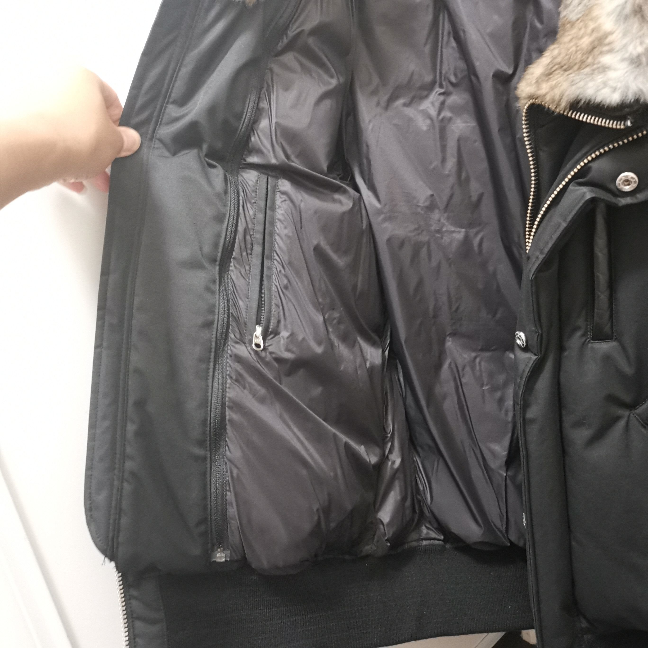 Mackage DIXON down bomber with removable hooded bib & fur trim Size US M / EU 48-50 / 2 - 7 Thumbnail