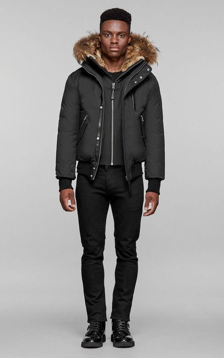 Mackage DIXON down bomber with removable hooded bib & fur trim Size US M / EU 48-50 / 2 - 9 Thumbnail