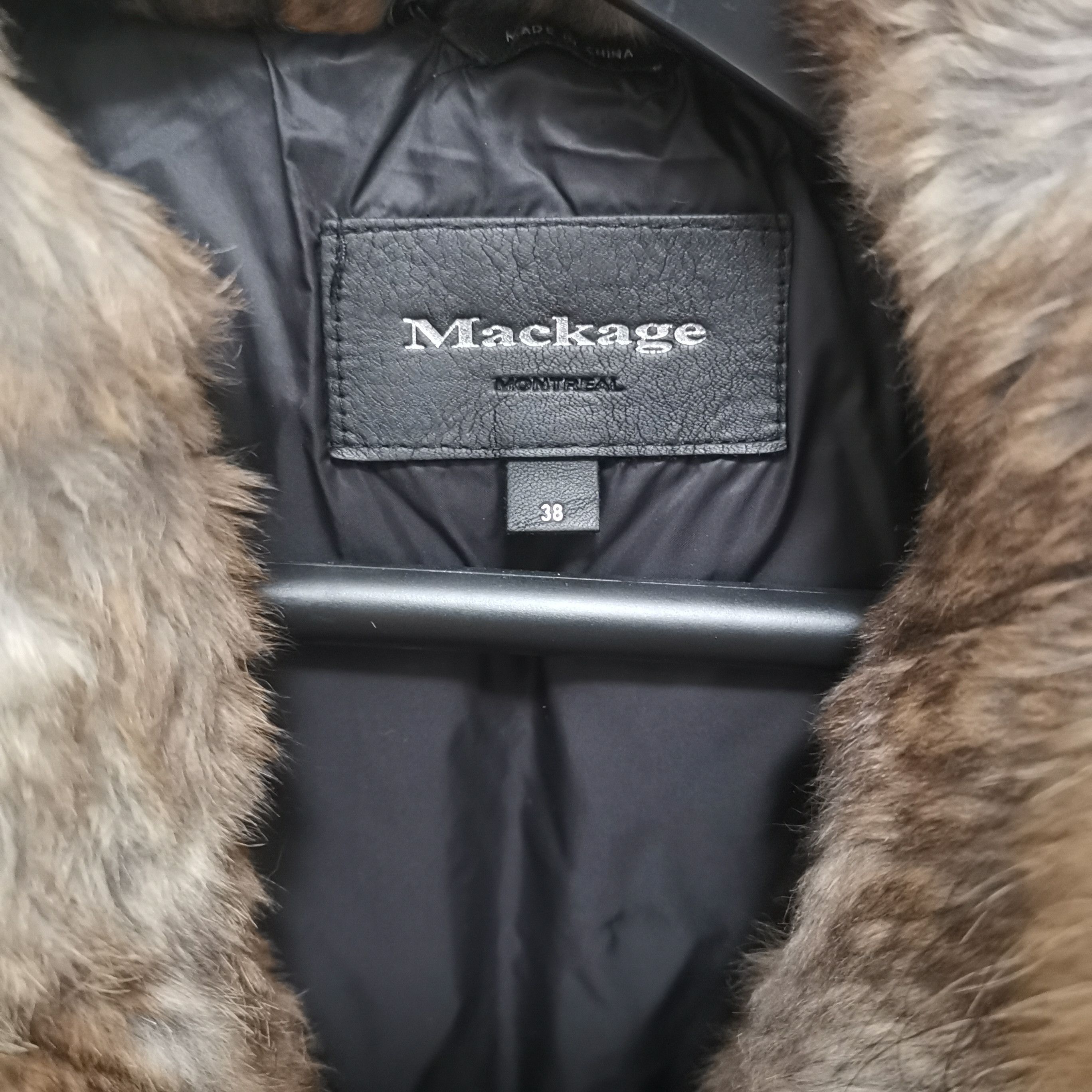 Mackage DIXON down bomber with removable hooded bib & fur trim Size US M / EU 48-50 / 2 - 6 Thumbnail