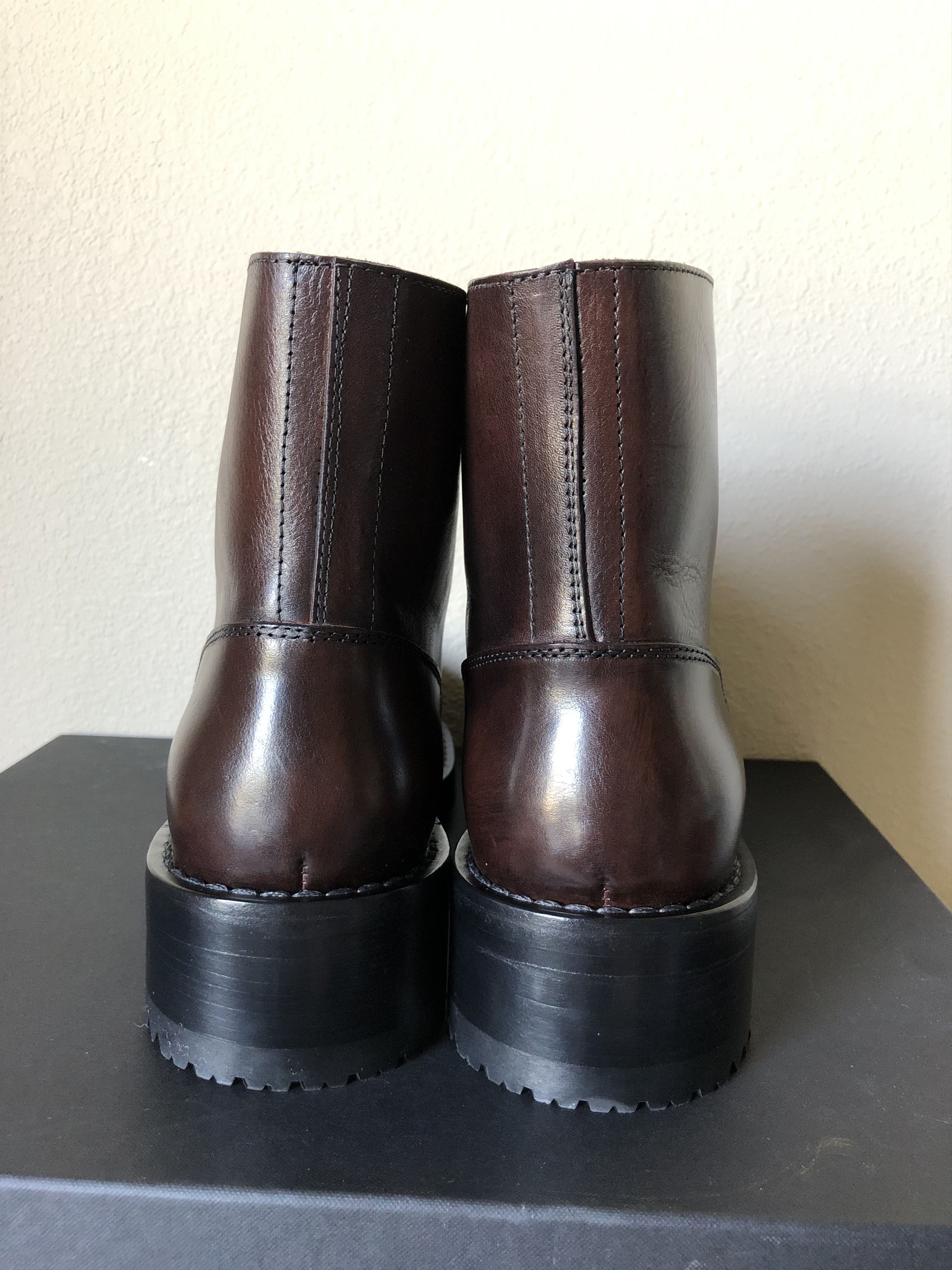 Raf Simons Raf Simons Chunky Slip On Leather Boots Size US 10 / EU 43 - 5 Thumbnail