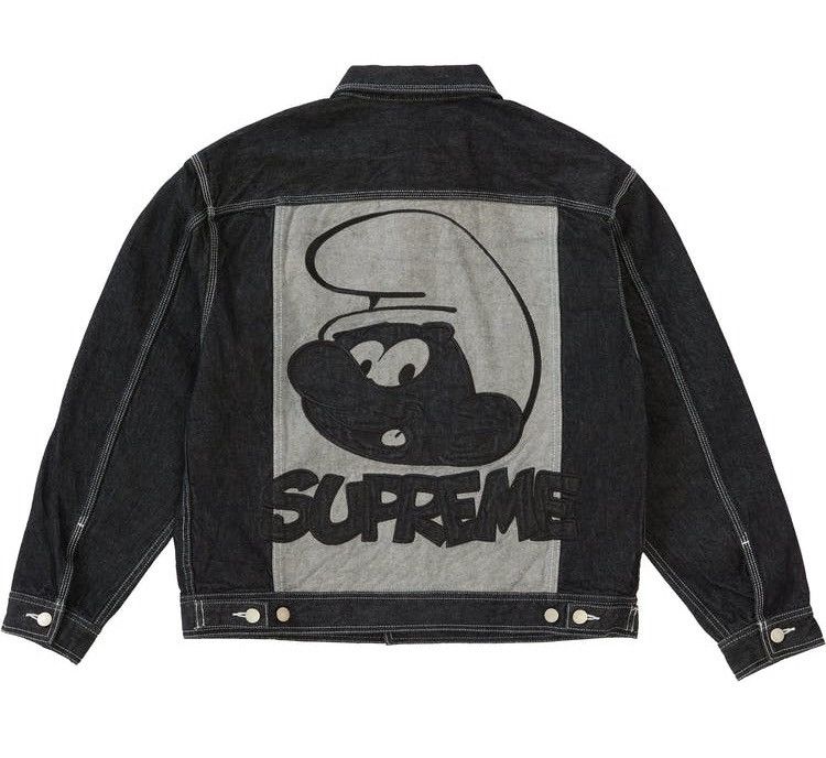 Supreme Smurf Jacket | Grailed