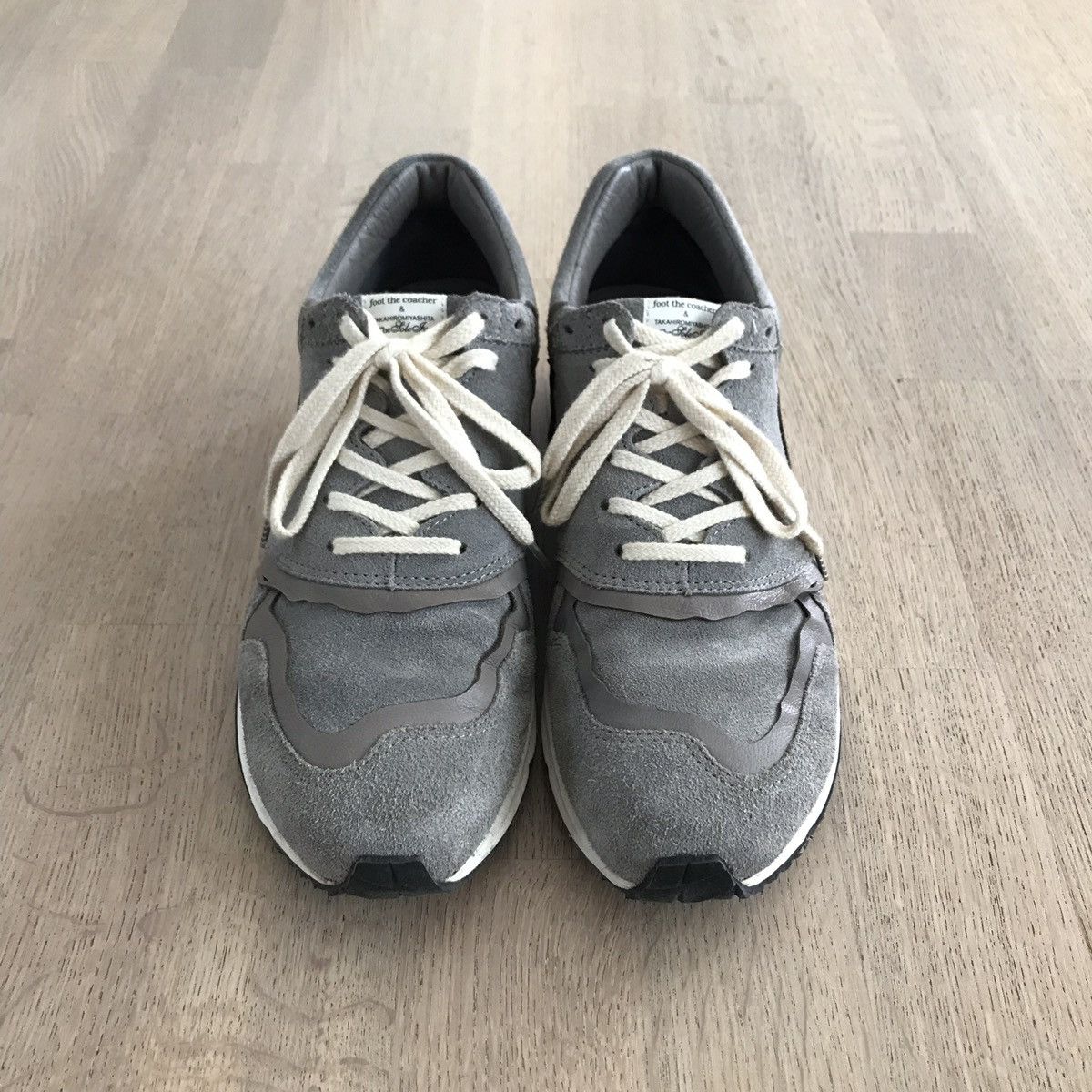 Takahiromiyashita The Soloist. × foot the coacher Front Lace Suede Sneakers Size US 9.5 / EU 42-43 - 2 Thumbnail