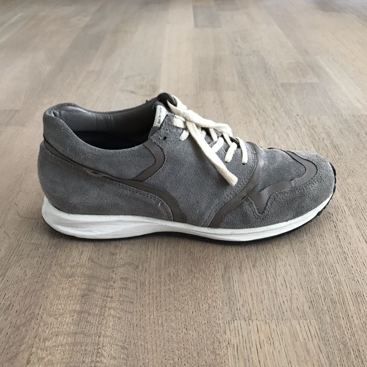 Takahiromiyashita The Soloist. × foot the coacher Front Lace Suede Sneakers Size US 9.5 / EU 42-43 - 6 Thumbnail