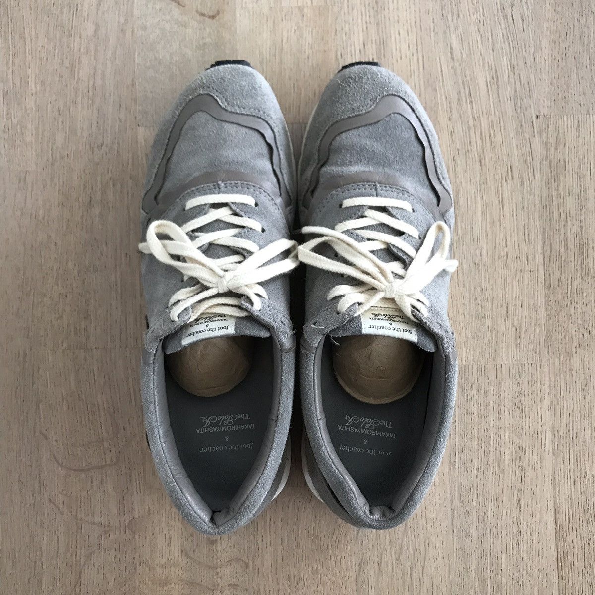 Takahiromiyashita The Soloist. × foot the coacher Front Lace Suede Sneakers Size US 9.5 / EU 42-43 - 4 Thumbnail