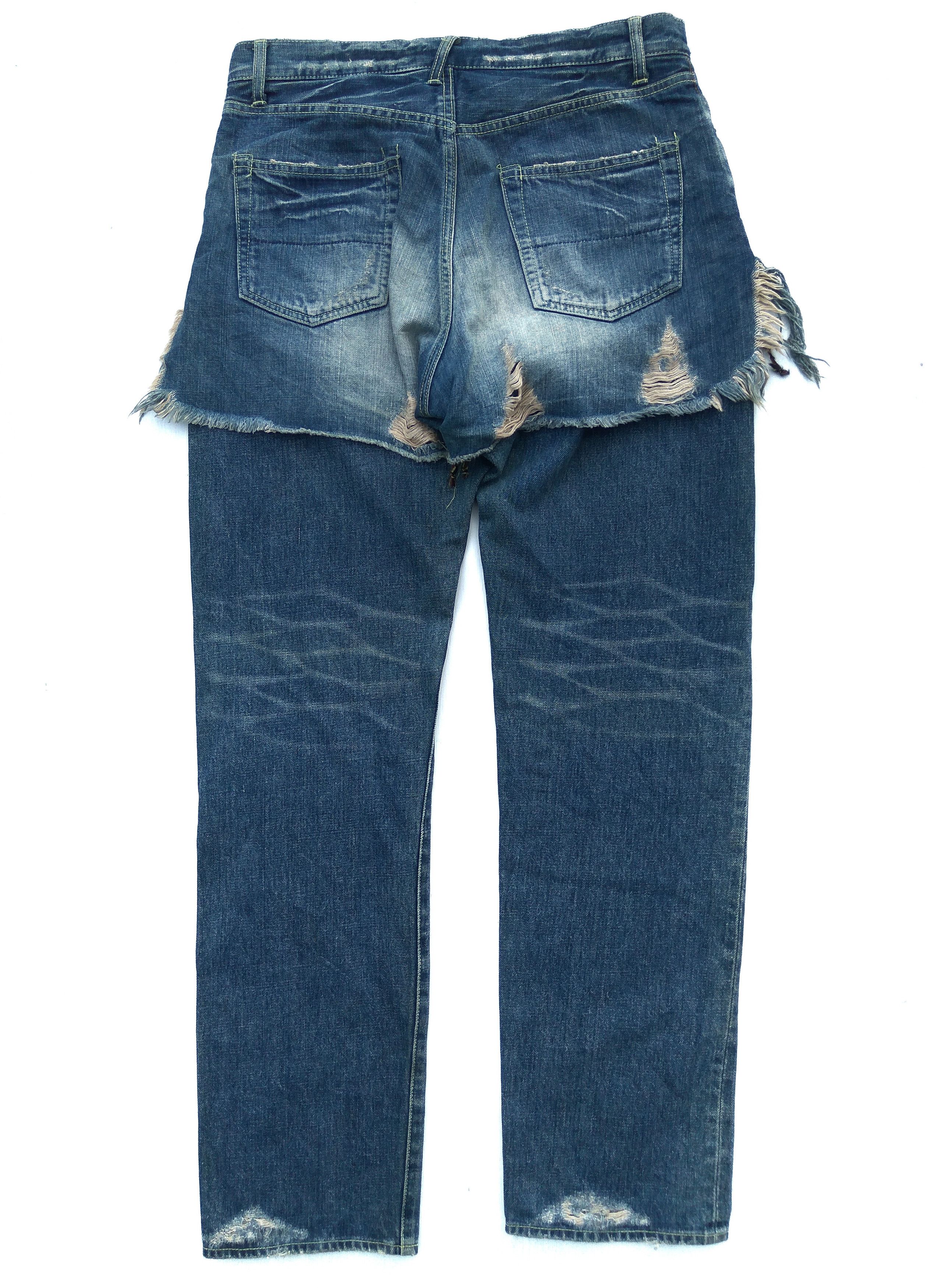 Japanese Brand Private Brand AG Distressed Jeans Selvedge Beauty Beast Size US 33 - 3 Thumbnail