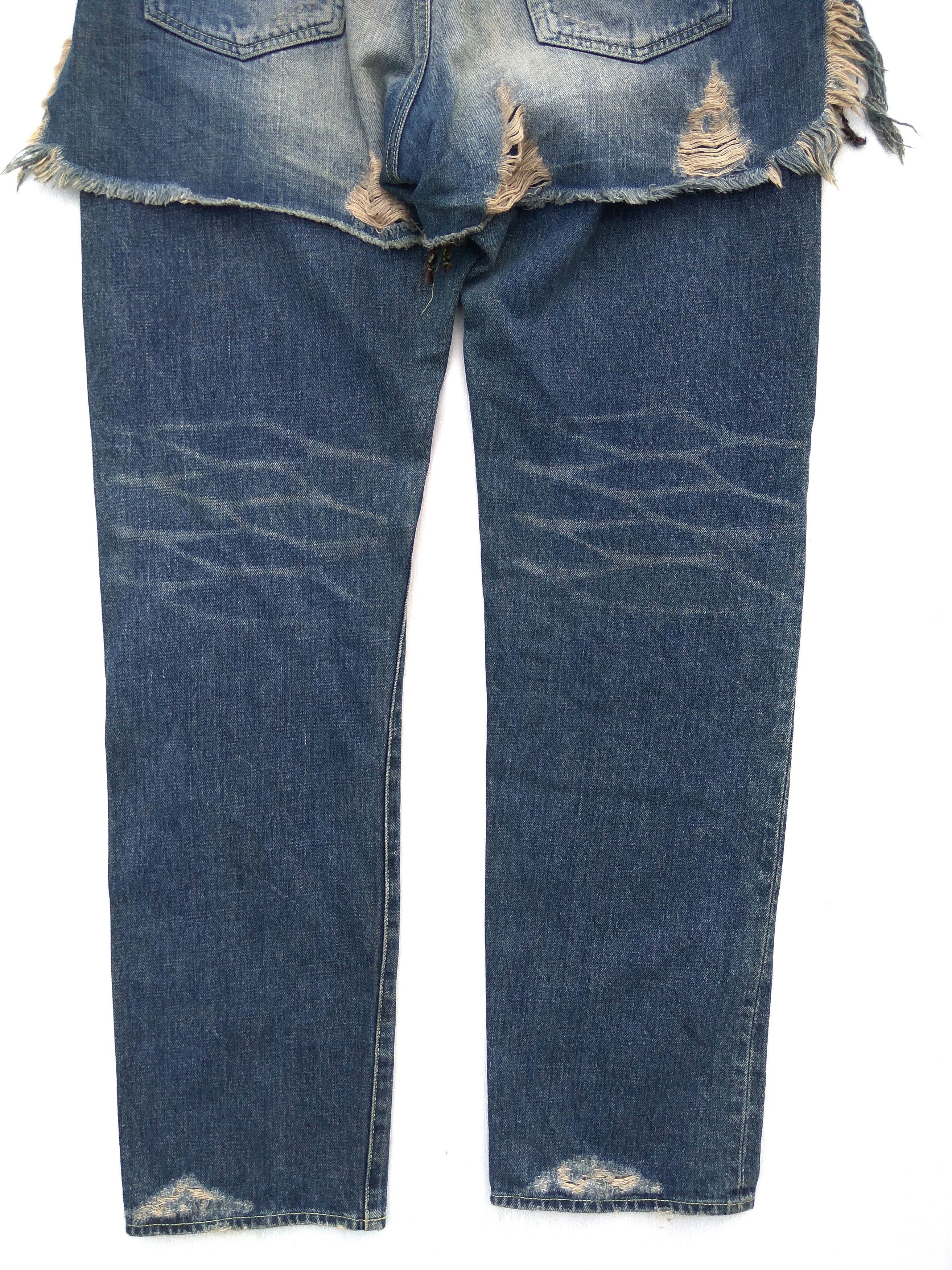 Japanese Brand Private Brand AG Distressed Jeans Selvedge Beauty Beast Size US 33 - 6 Thumbnail
