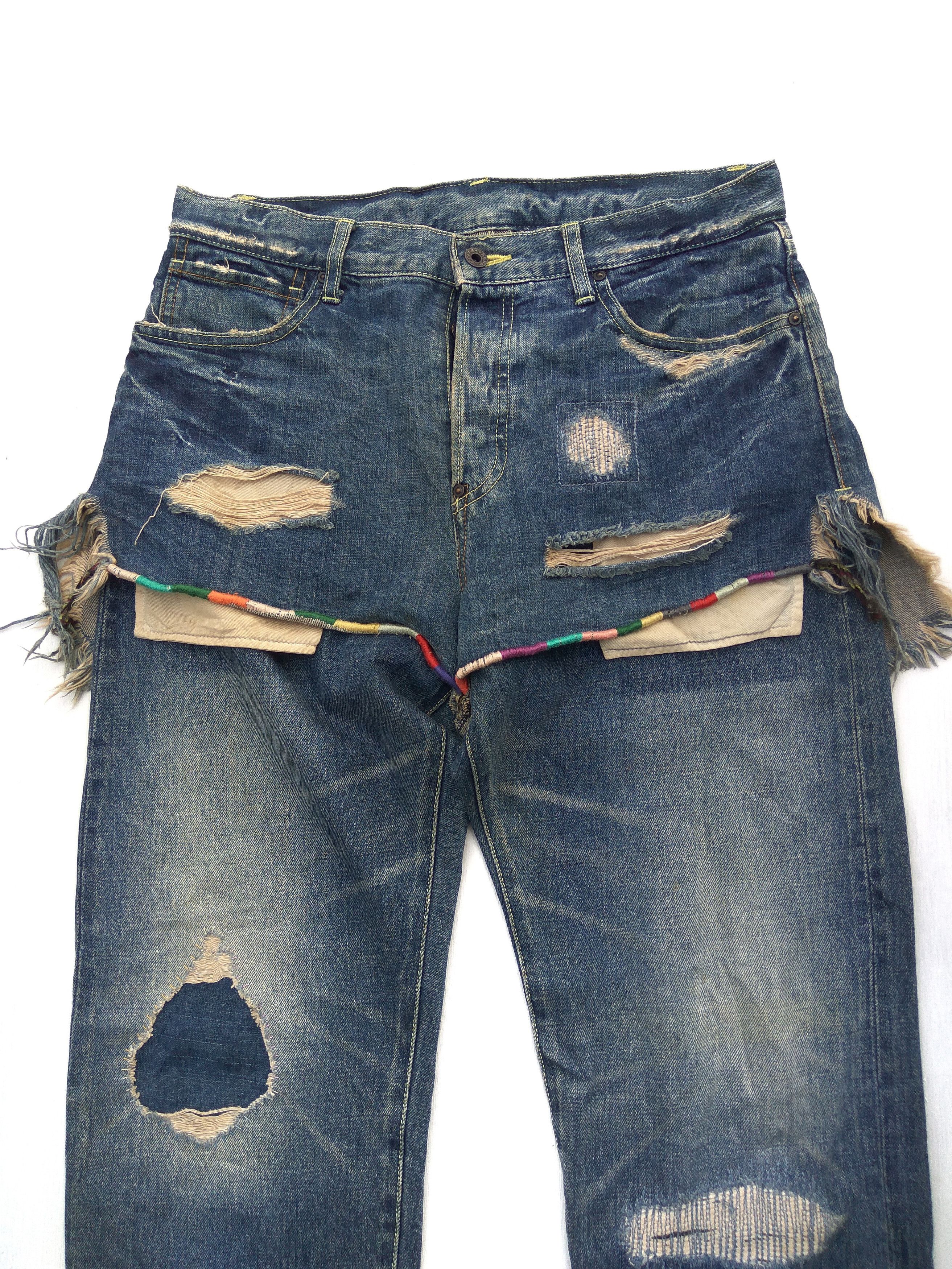 Japanese Brand Private Brand AG Distressed Jeans Selvedge Beauty Beast Size US 33 - 2 Thumbnail