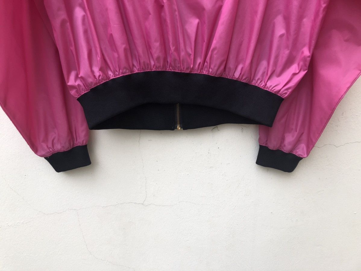 Michiko Koshino 80s Michiko Koshino London Spell Out Light Nylon Bomber Size US XL / EU 56 / 4 - 3 Thumbnail