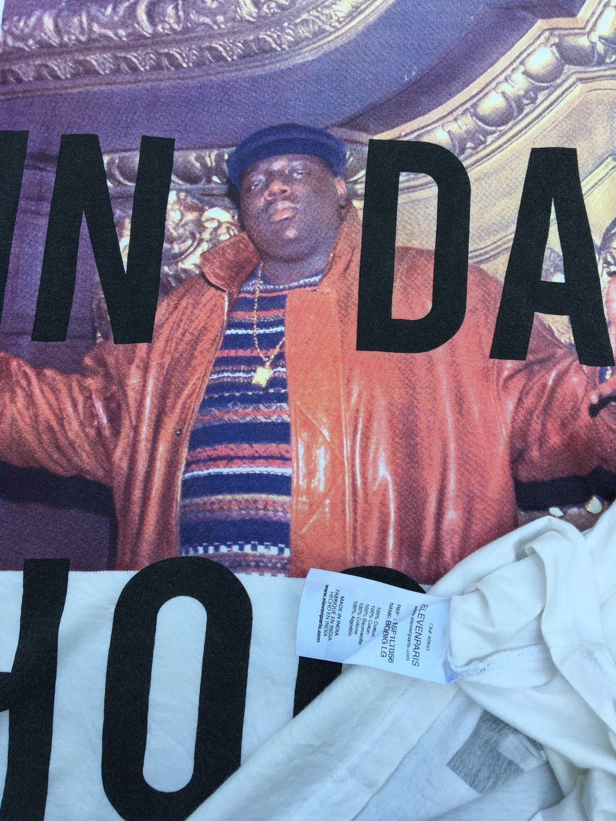Rap Tees Notorious B.I.G Hip Hop Boyz in The Hood Tshirt Size US XL / EU 56 / 4 - 9 Thumbnail