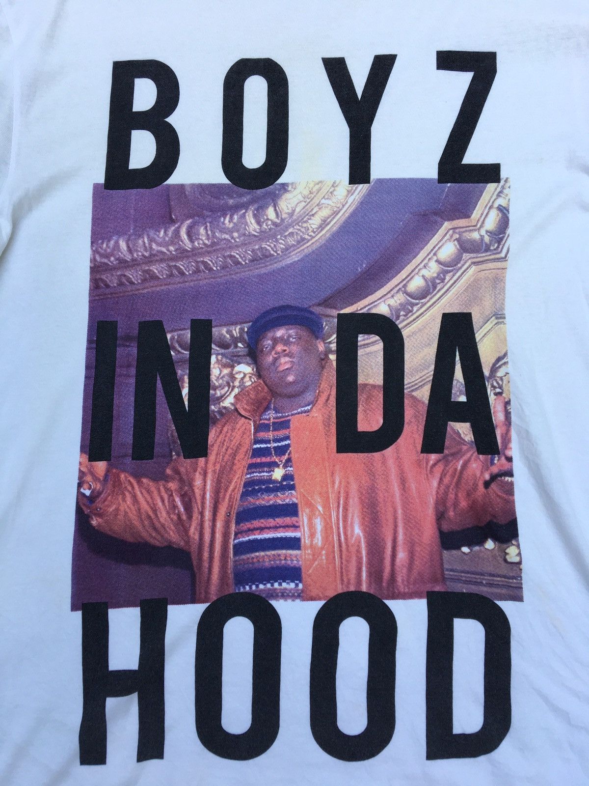 Rap Tees Notorious B.I.G Hip Hop Boyz in The Hood Tshirt Size US XL / EU 56 / 4 - 4 Thumbnail