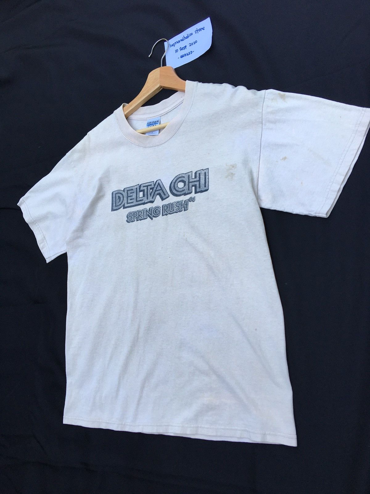 Vintage Rare Vintage Delta Chi Spring Rush Tshirt Size US M / EU 48-50 / 2 - 9 Thumbnail