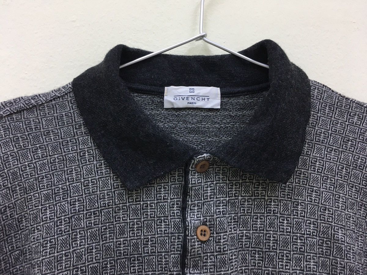 Givenchy Givenchy fullprint wool longsleeve polos Size US M / EU 48-50 / 2 - 4 Thumbnail