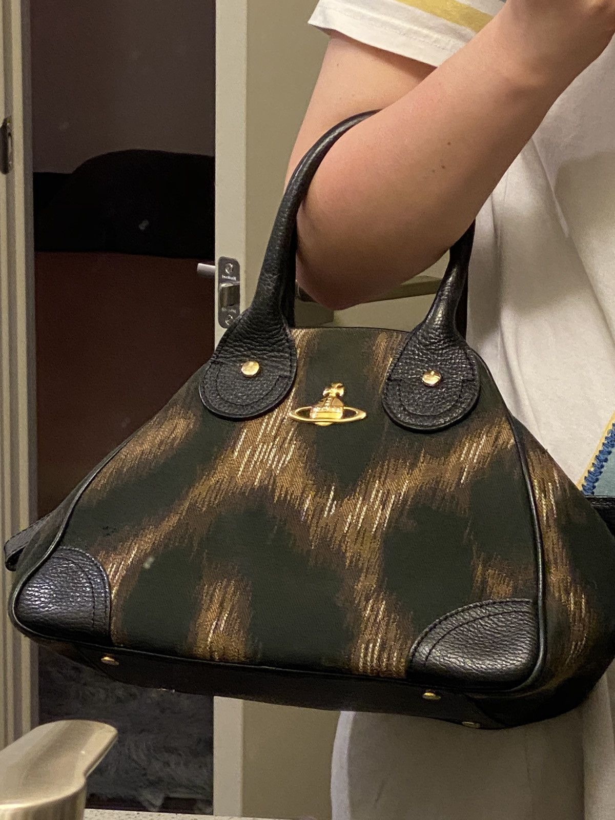 Vivienne Westwood Yasmine bag leopard