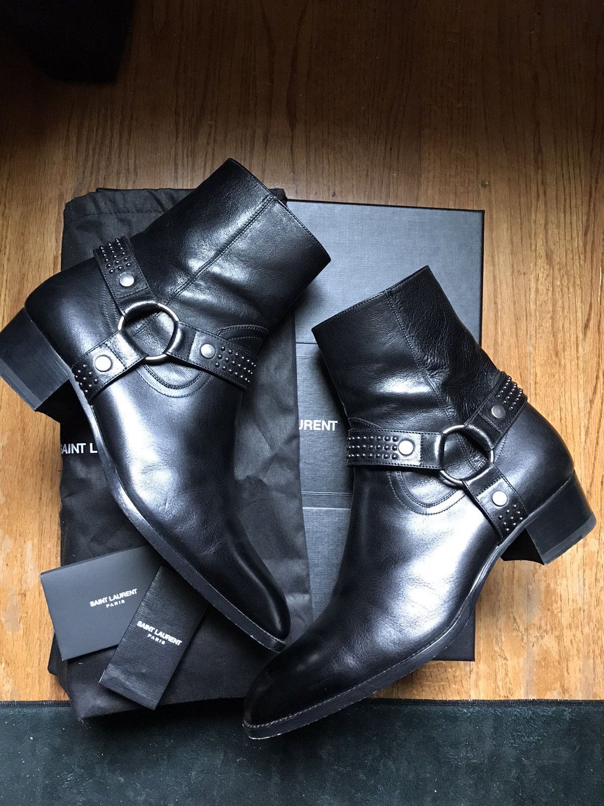 Stunning Yves Saint Laurent Wyatt Boots Gallery