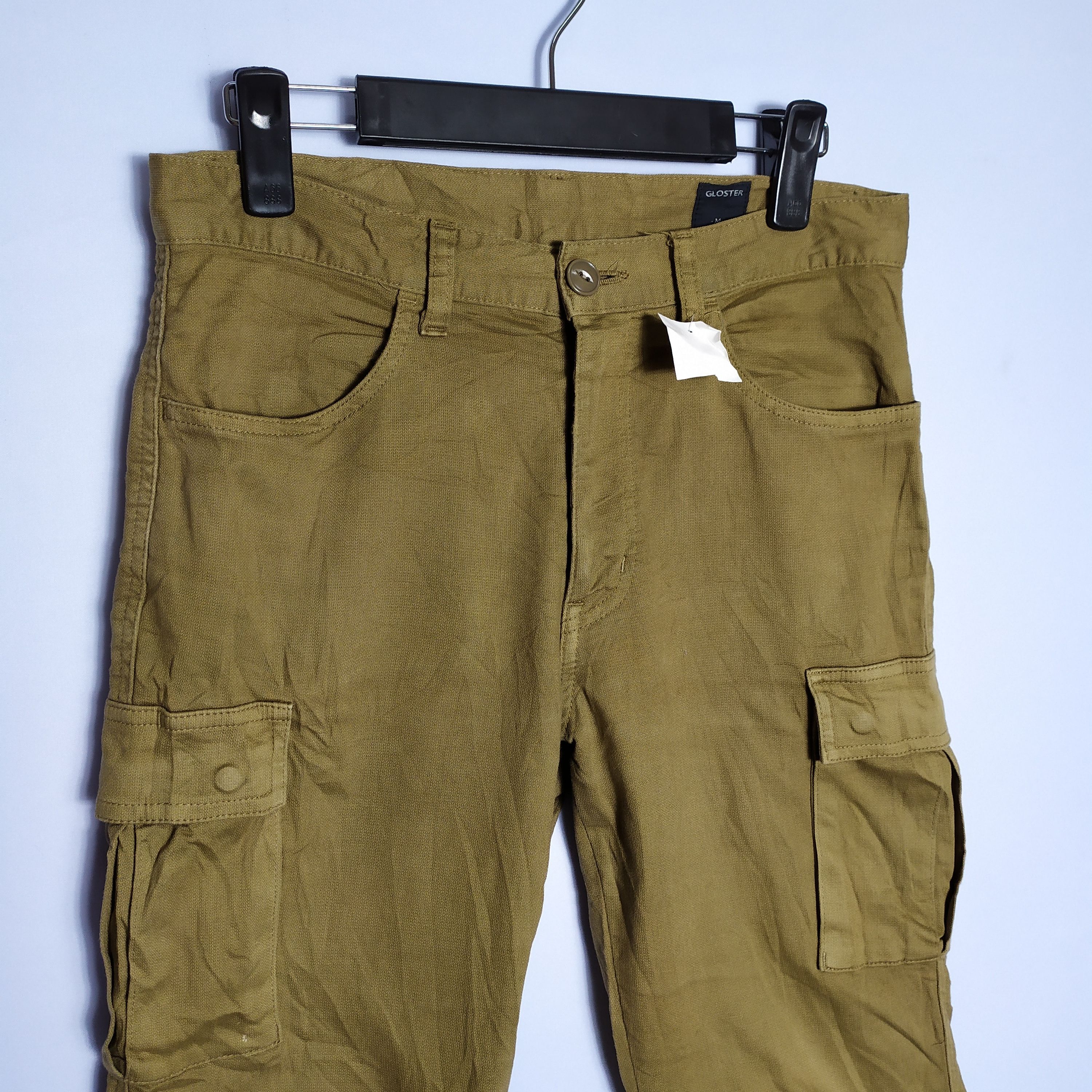 Japanese Brand Gloster Cargo Pants Multipocket Utility Pants Size US 29 - 3 Thumbnail