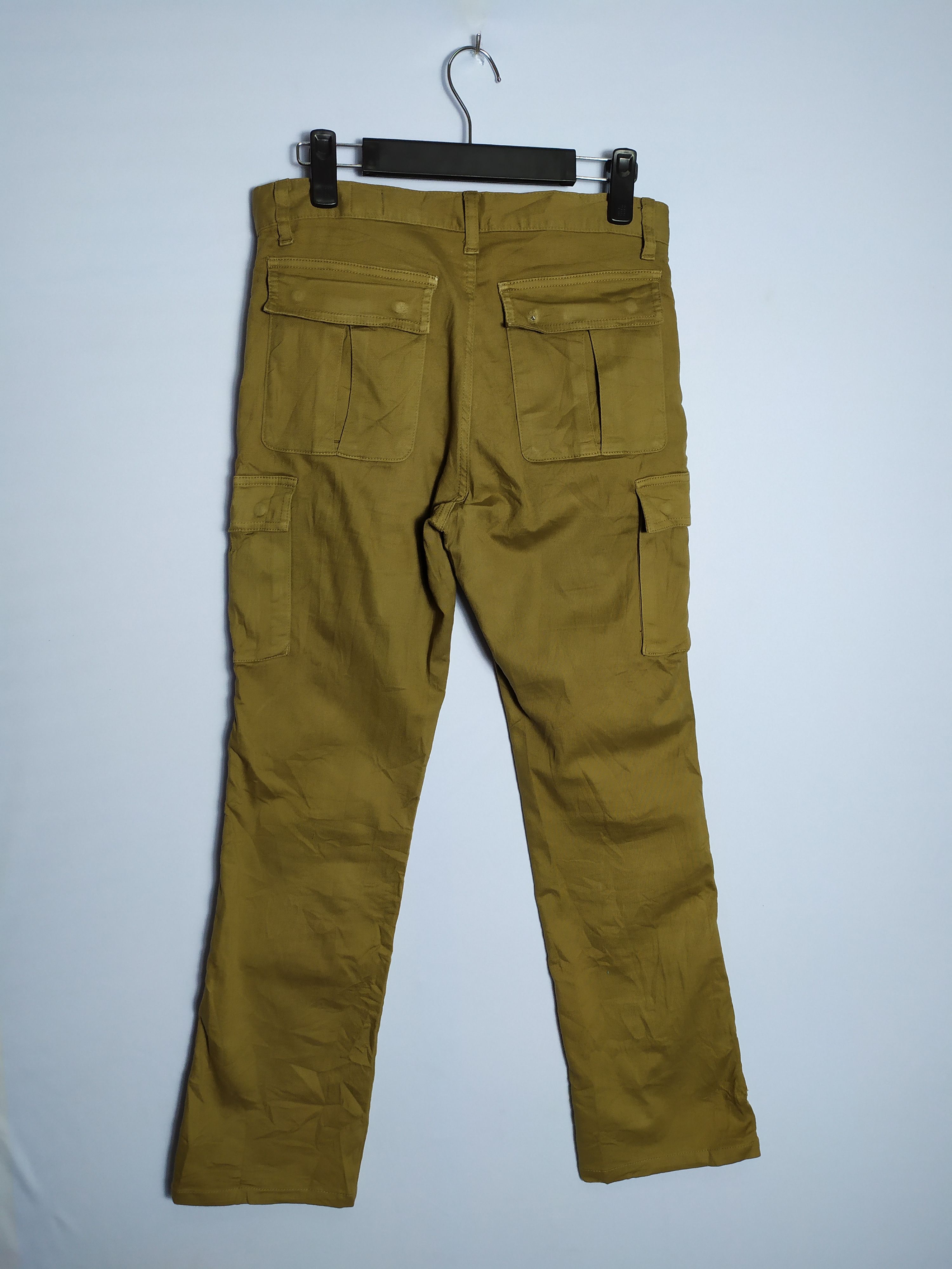 Japanese Brand Gloster Cargo Pants Multipocket Utility Pants Size US 29 - 2 Thumbnail