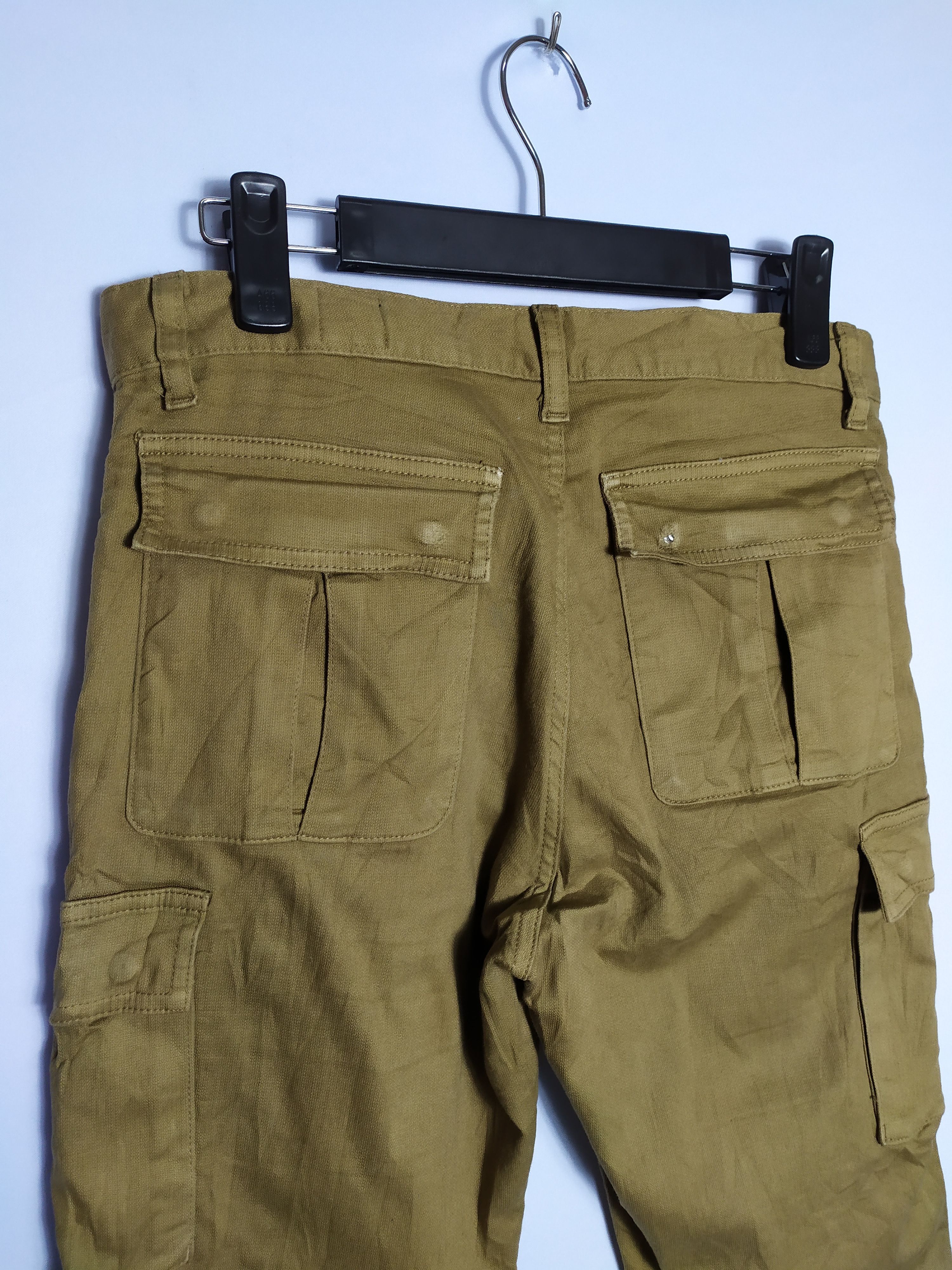 Japanese Brand Gloster Cargo Pants Multipocket Utility Pants Size US 29 - 6 Thumbnail
