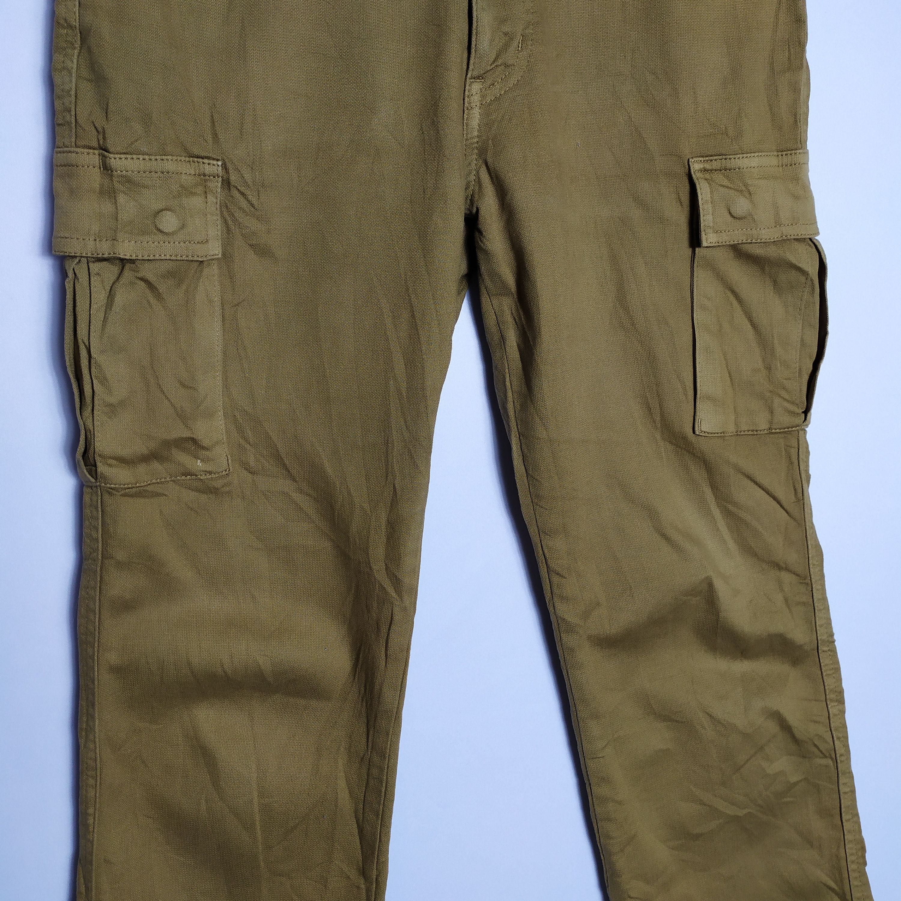 Japanese Brand Gloster Cargo Pants Multipocket Utility Pants Size US 29 - 4 Thumbnail