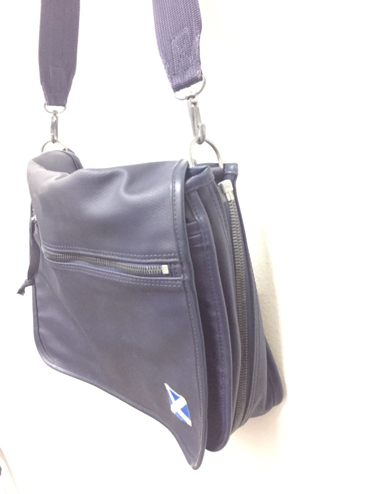 Japanese Brand LUGGAGE LABEL MESSENGER BAG Size ONE SIZE - 4 Thumbnail
