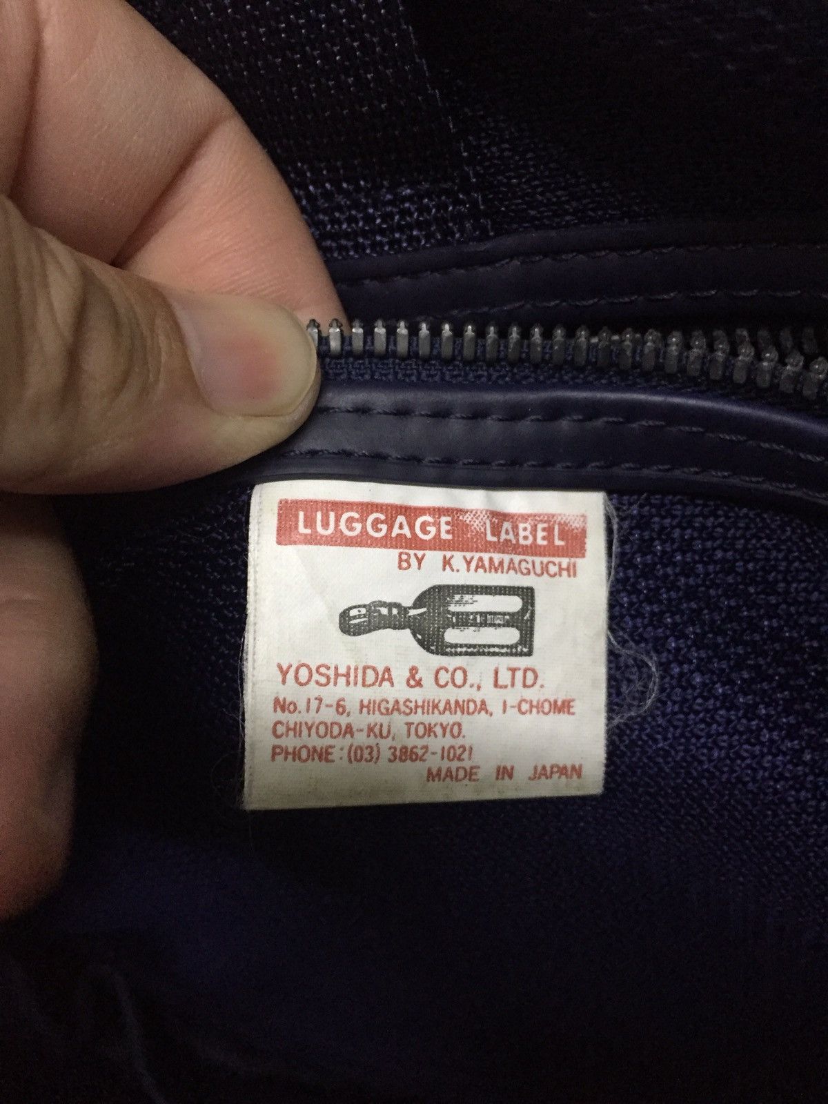 Japanese Brand LUGGAGE LABEL MESSENGER BAG Size ONE SIZE - 10 Thumbnail