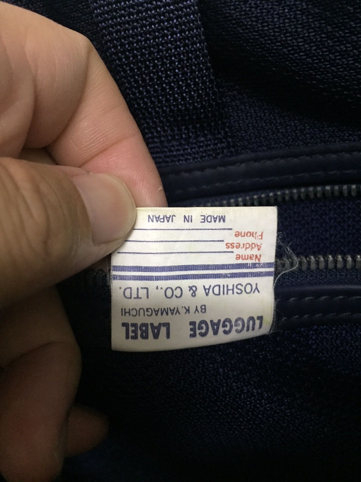 Japanese Brand LUGGAGE LABEL MESSENGER BAG Size ONE SIZE - 11 Thumbnail