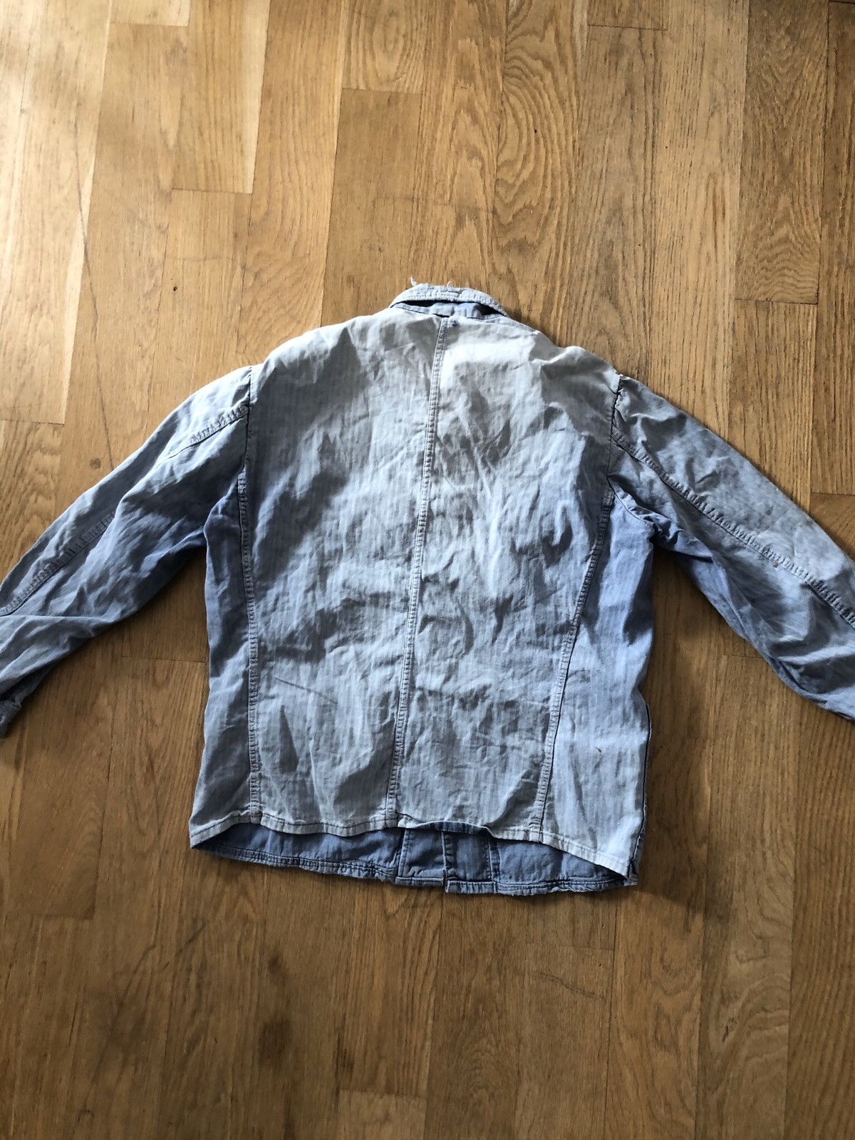 Vintage Vintage HBT French Chore Work Jacket Size US M / EU 48-50 / 2 - 3 Thumbnail