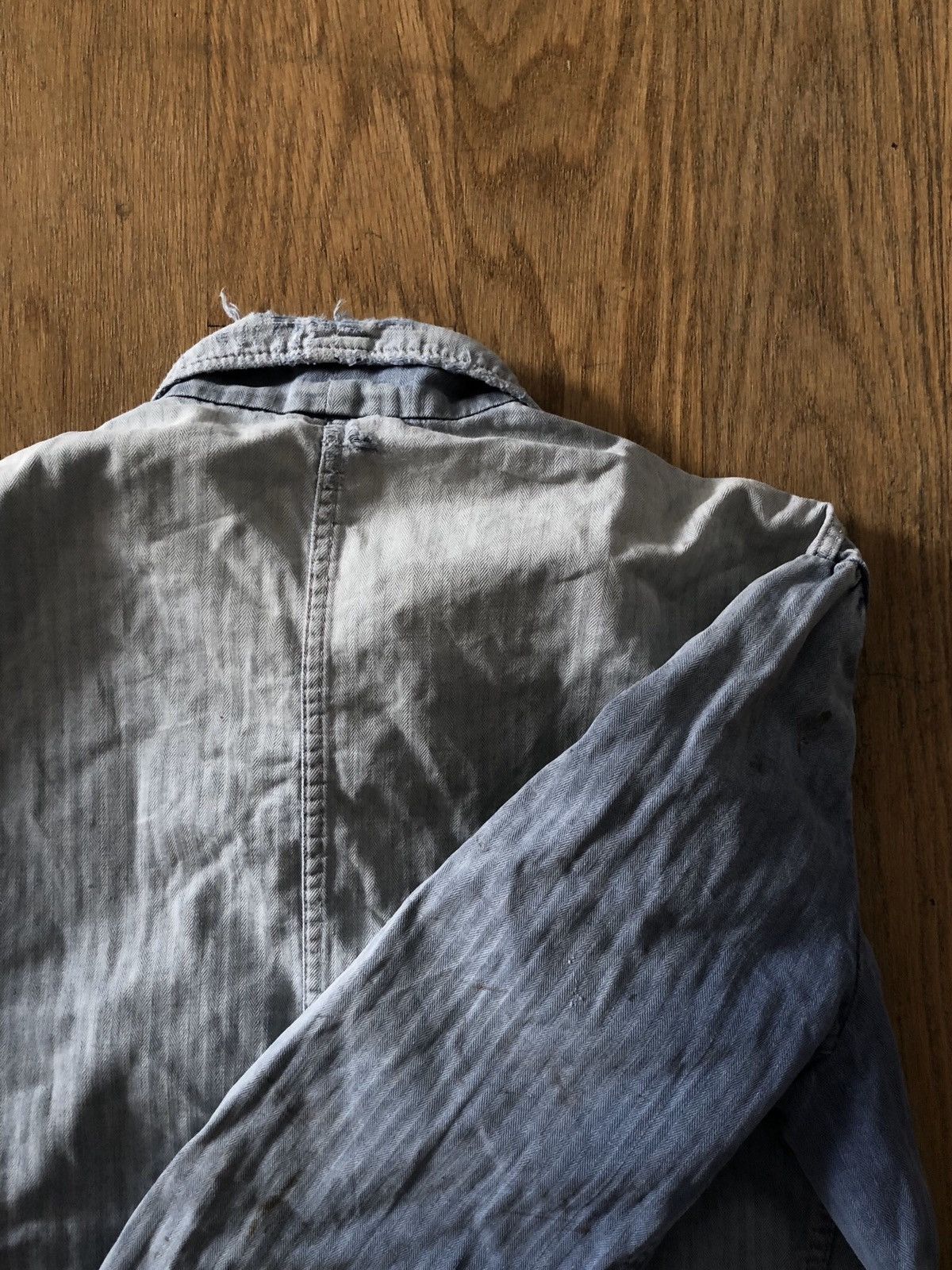 Vintage Vintage HBT French Chore Work Jacket Size US M / EU 48-50 / 2 - 4 Thumbnail
