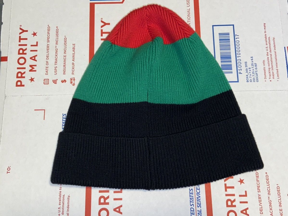 Supreme Supreme tri color Rasta 🇯🇲 style beanie hat Noah Stussy