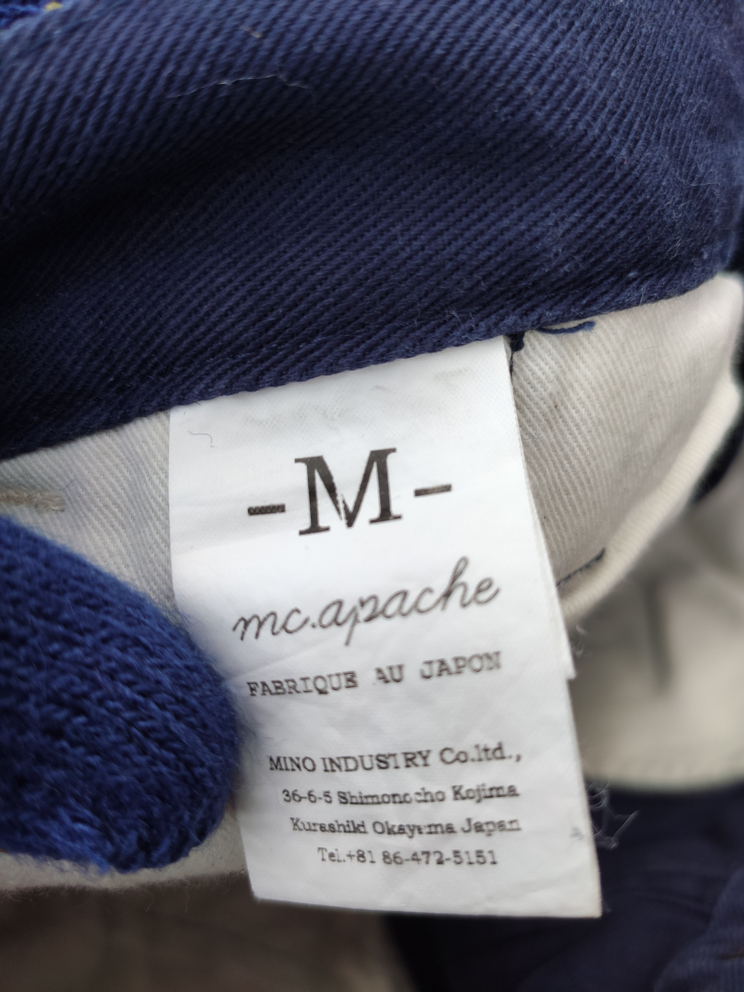 Japanese Brand Mc Apache pants Fabrique Au Japon Size US 31 - 10 Thumbnail