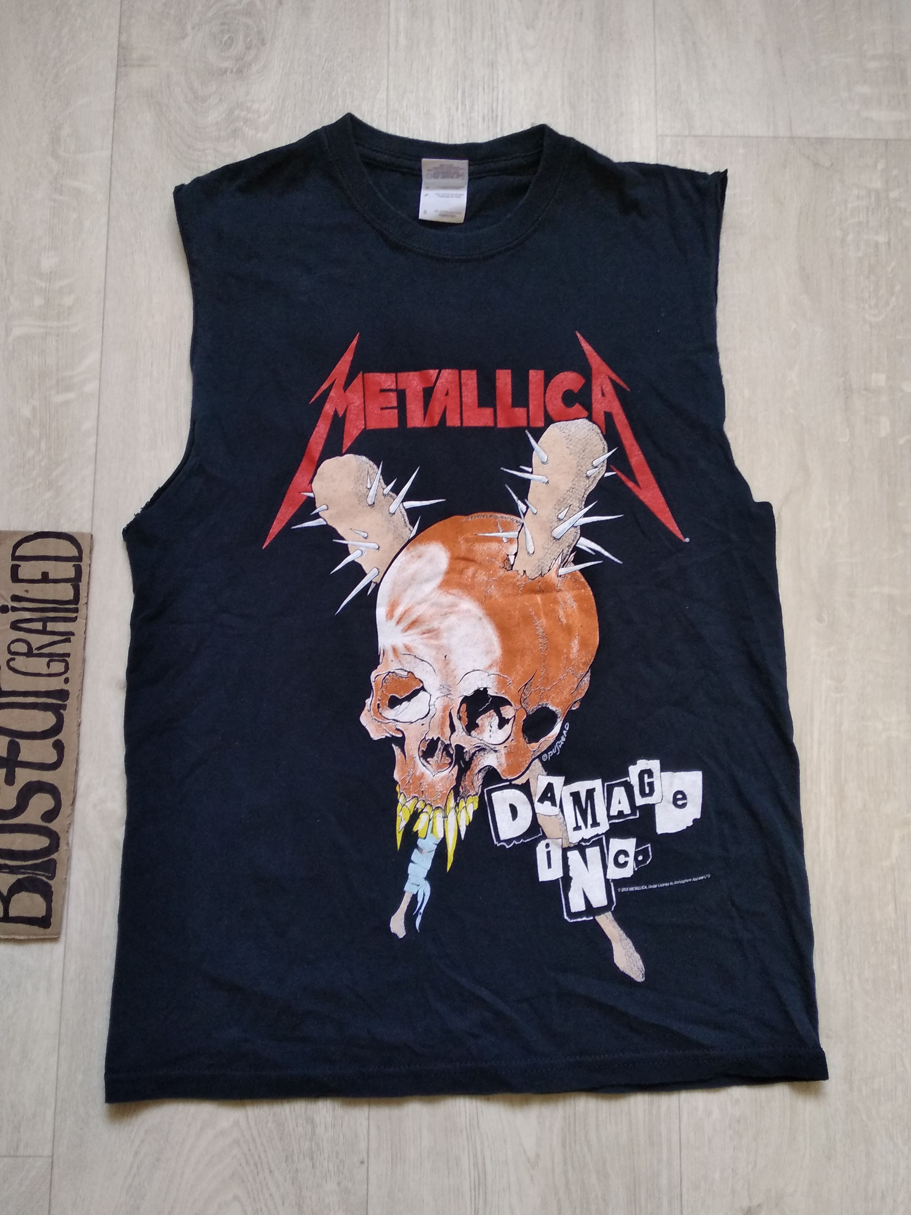 Vintage hotsell 1987 Metallica Damage Inc. Tour T Shirt