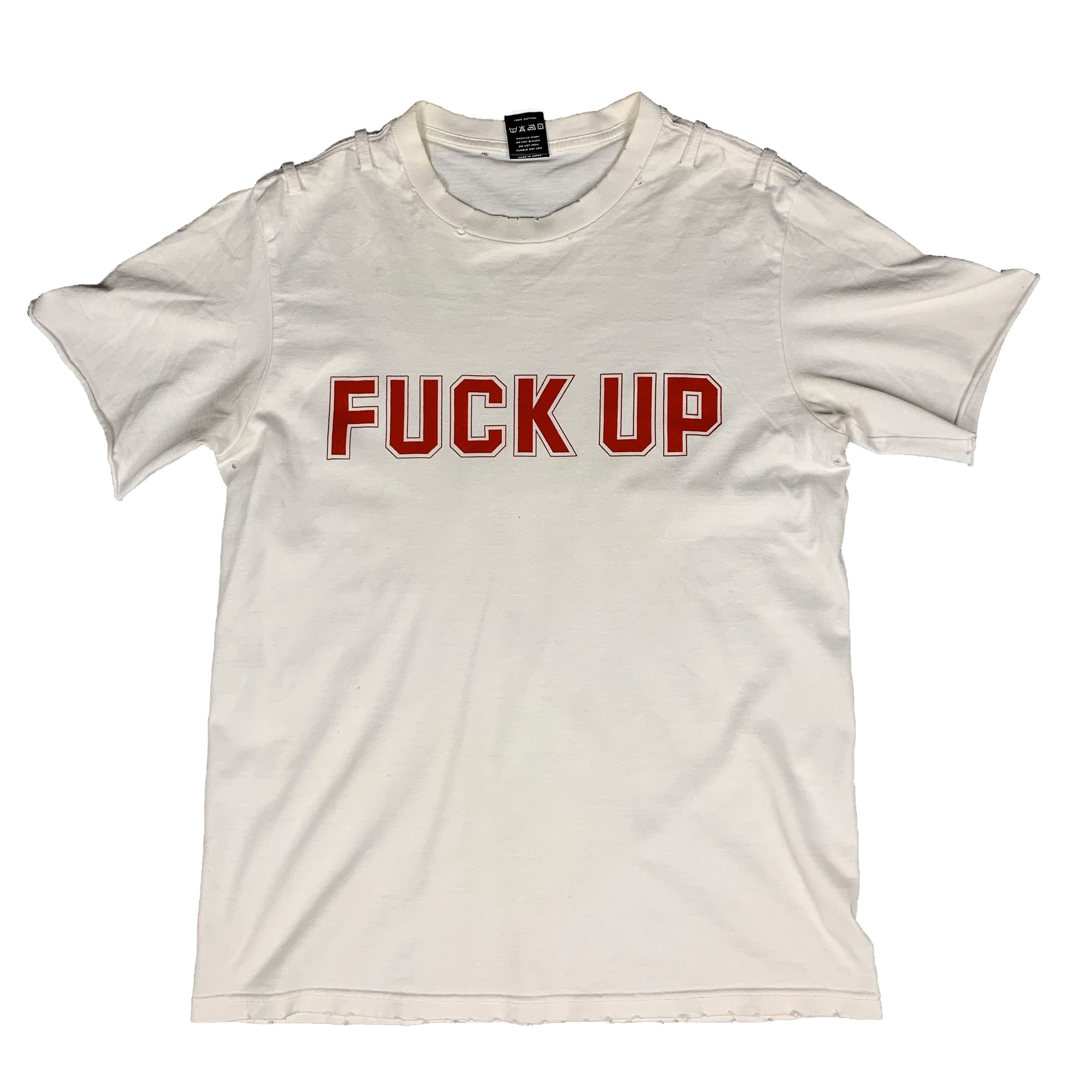 Number (N)ine Number Nine Fuck Up Tee | Grailed