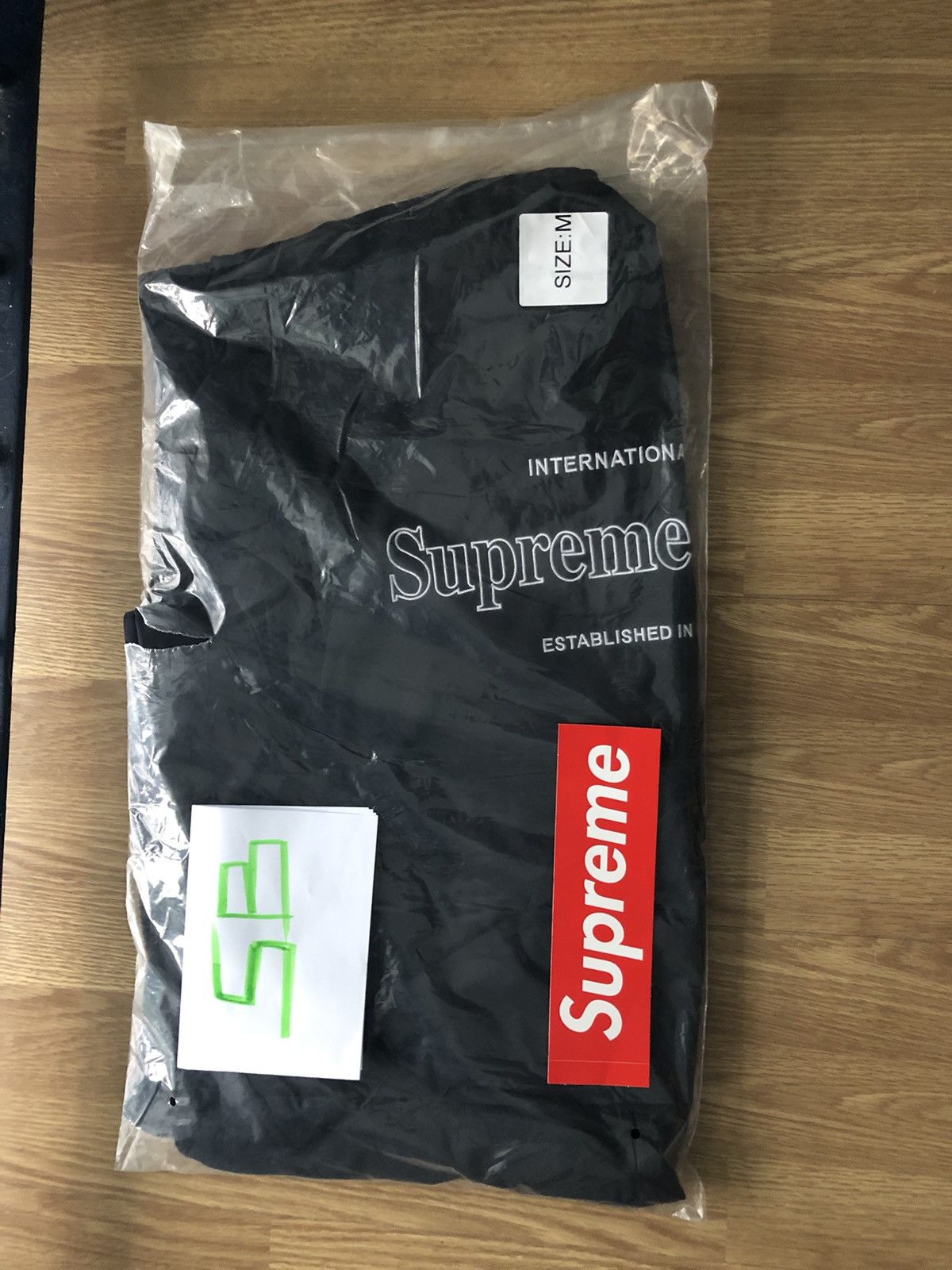 希少SUPREME Track Side 20AW Logo Jacket