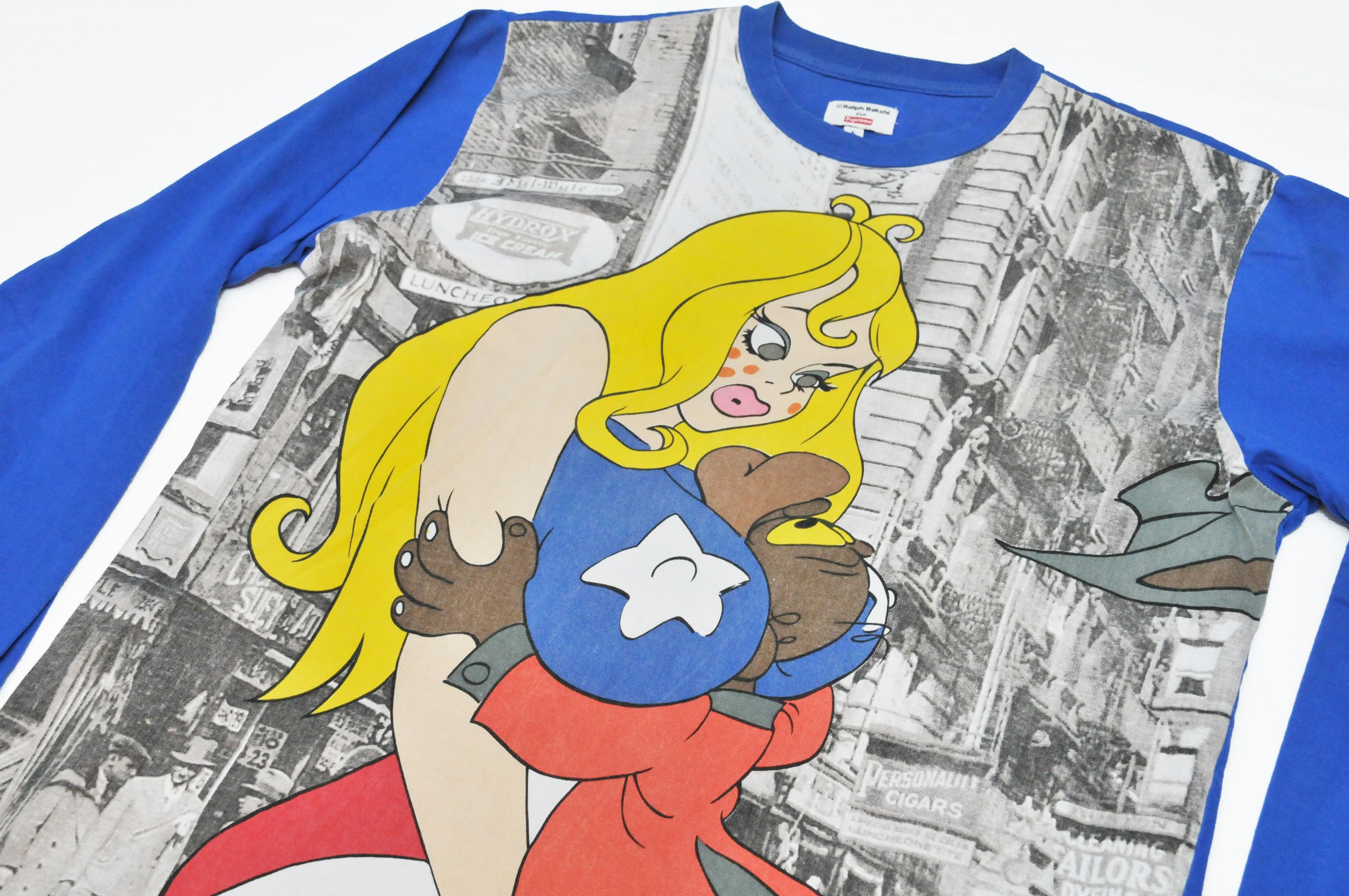 Supreme Supreme Ralph Bakshi coonskin longsleeve | Grailed