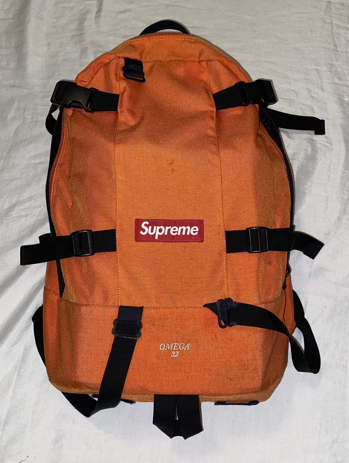 Supreme Rare FW/12 2012 Supreme Omega 32 Box Logo Backpack | Grailed