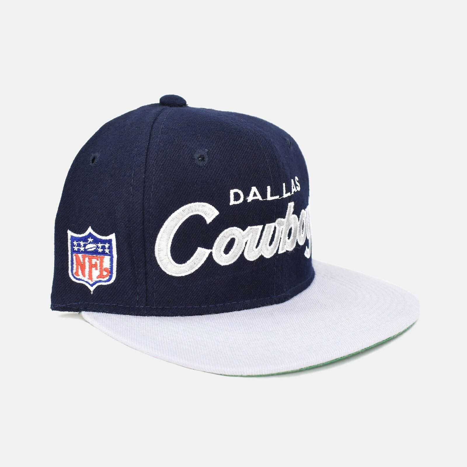 Vintage Dallas Cowboys Script Wool Sports Specialties Fitted Hat