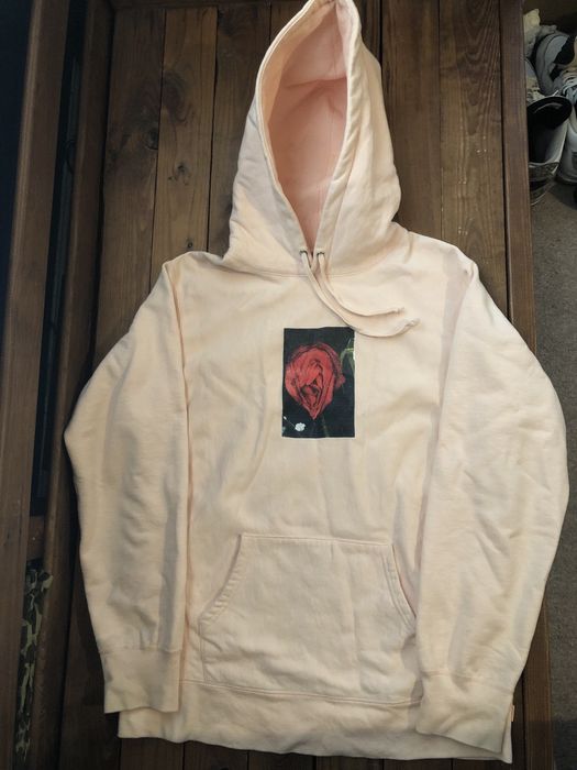 Supreme Supreme x Araki Rose Peach Hoodie Sweatshirt | Grailed