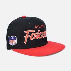 90's Atlanta Falcons Sports Specialties Script NFL Snapback Hat