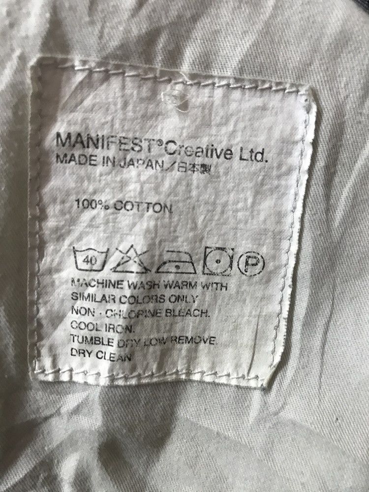 Swagger Vintage MANIFEST GELW Japan Dirty Mud Grey Denim Jeans Size US 31 - 25 Thumbnail