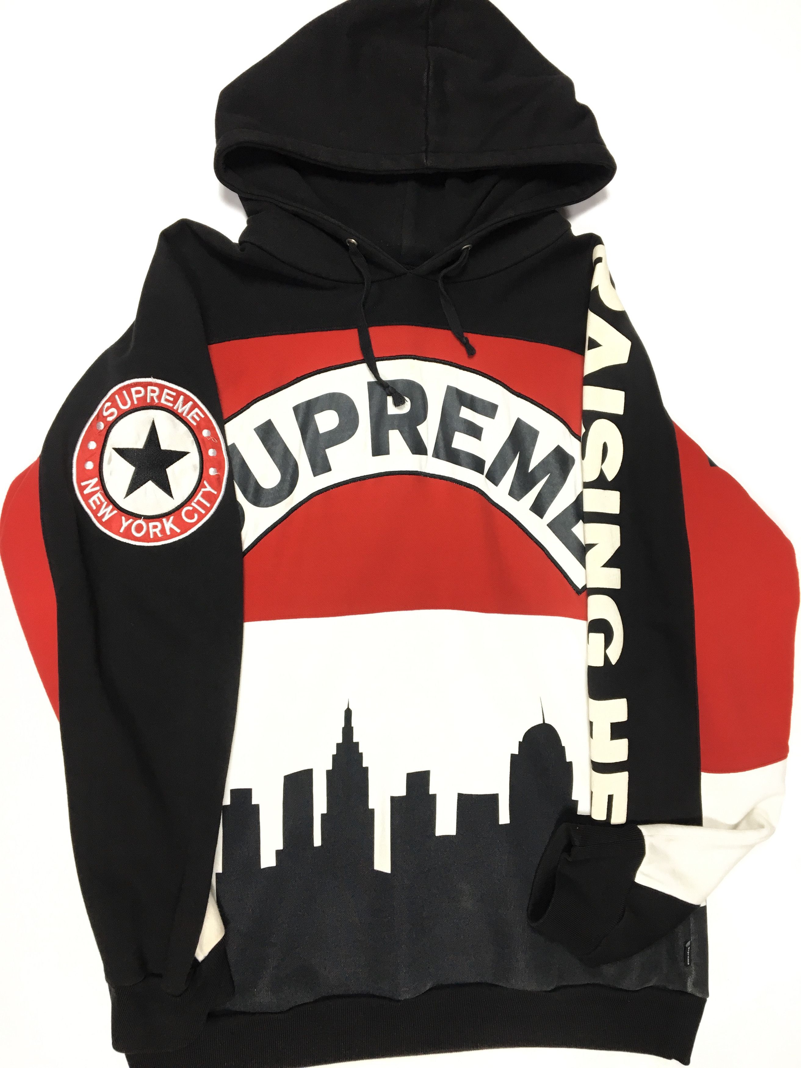 Supreme Supreme Raising Hell Run DMC Hoodie Skyline | Grailed