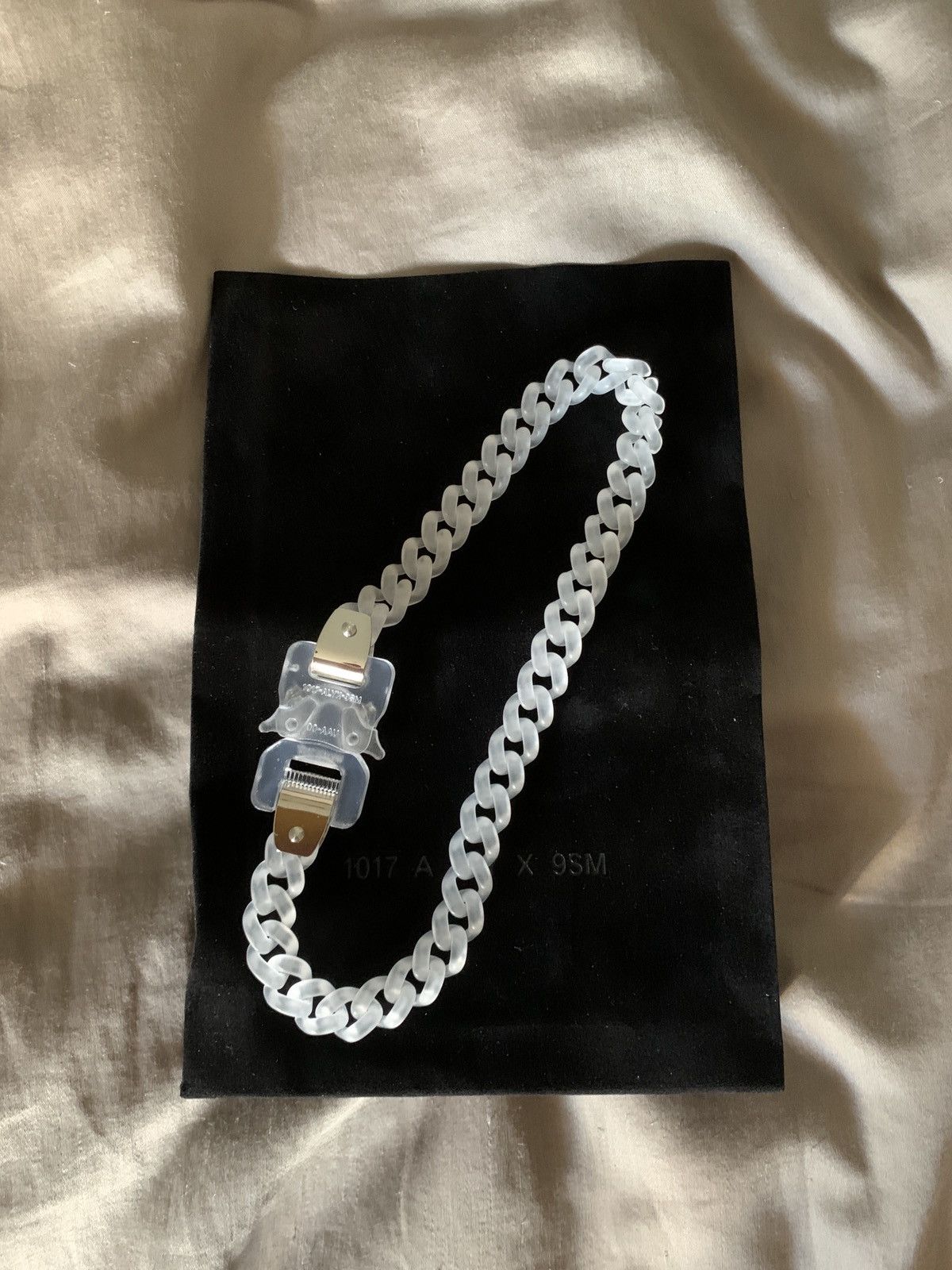 1017 ALYX TRANSPARENT CHAIN NECKLACE - アクセサリー