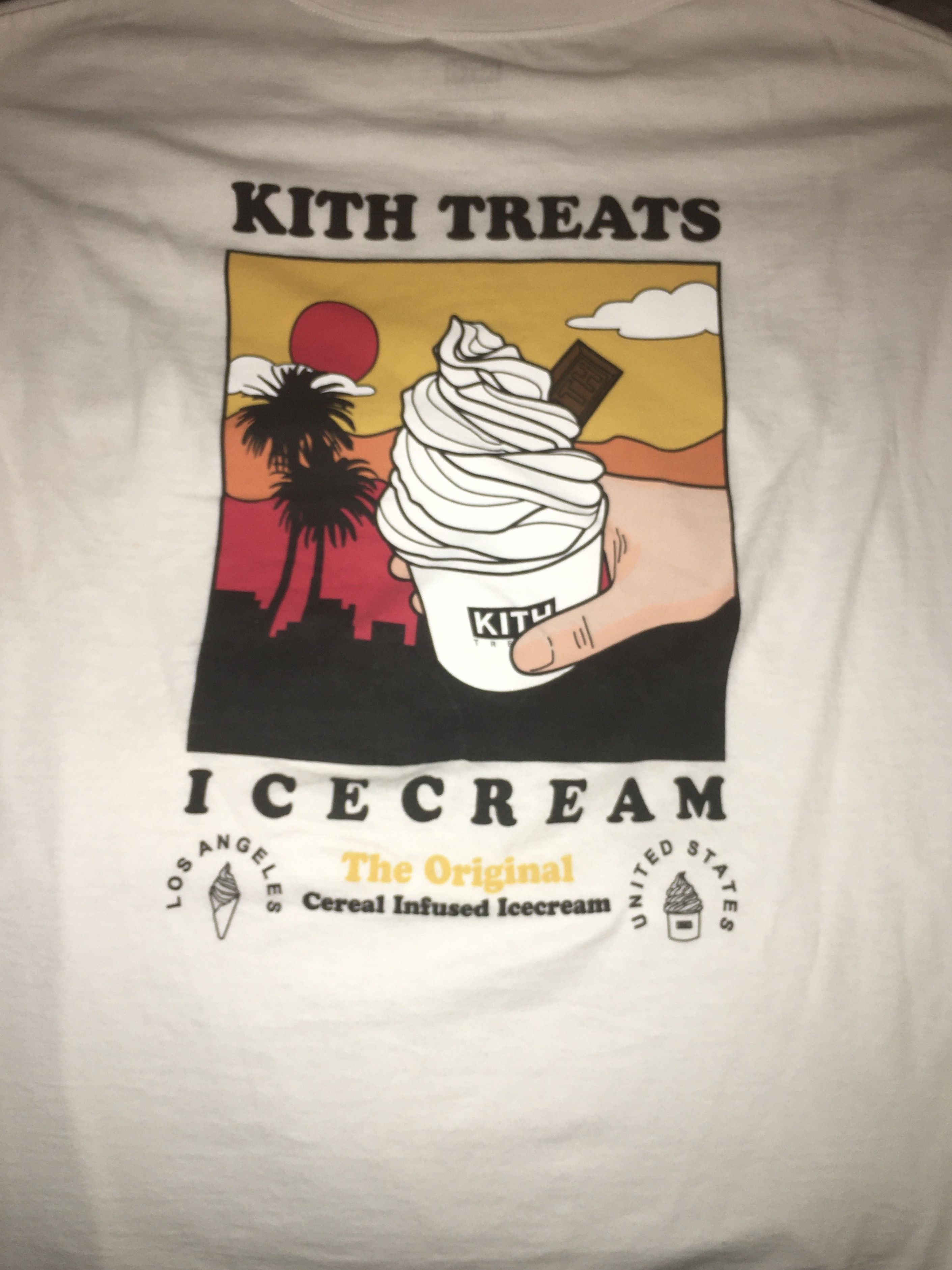 Kith Kith Treats LA Exclusive National Ice Cream Day shirt Grailed