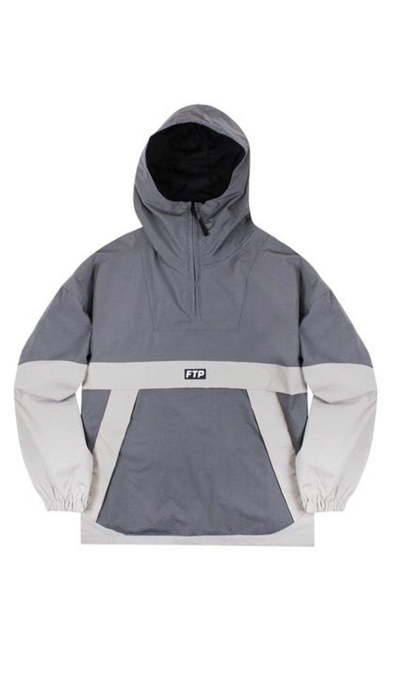 Fuck The Population Ftp two tone anorak jacket large | Grailed