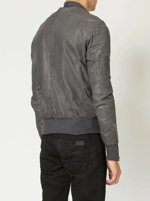 Giorgio Brato Giorgio Brato Vegetable Tanned Leather Bomber Size US L / EU 52-54 / 3 - 7 Thumbnail